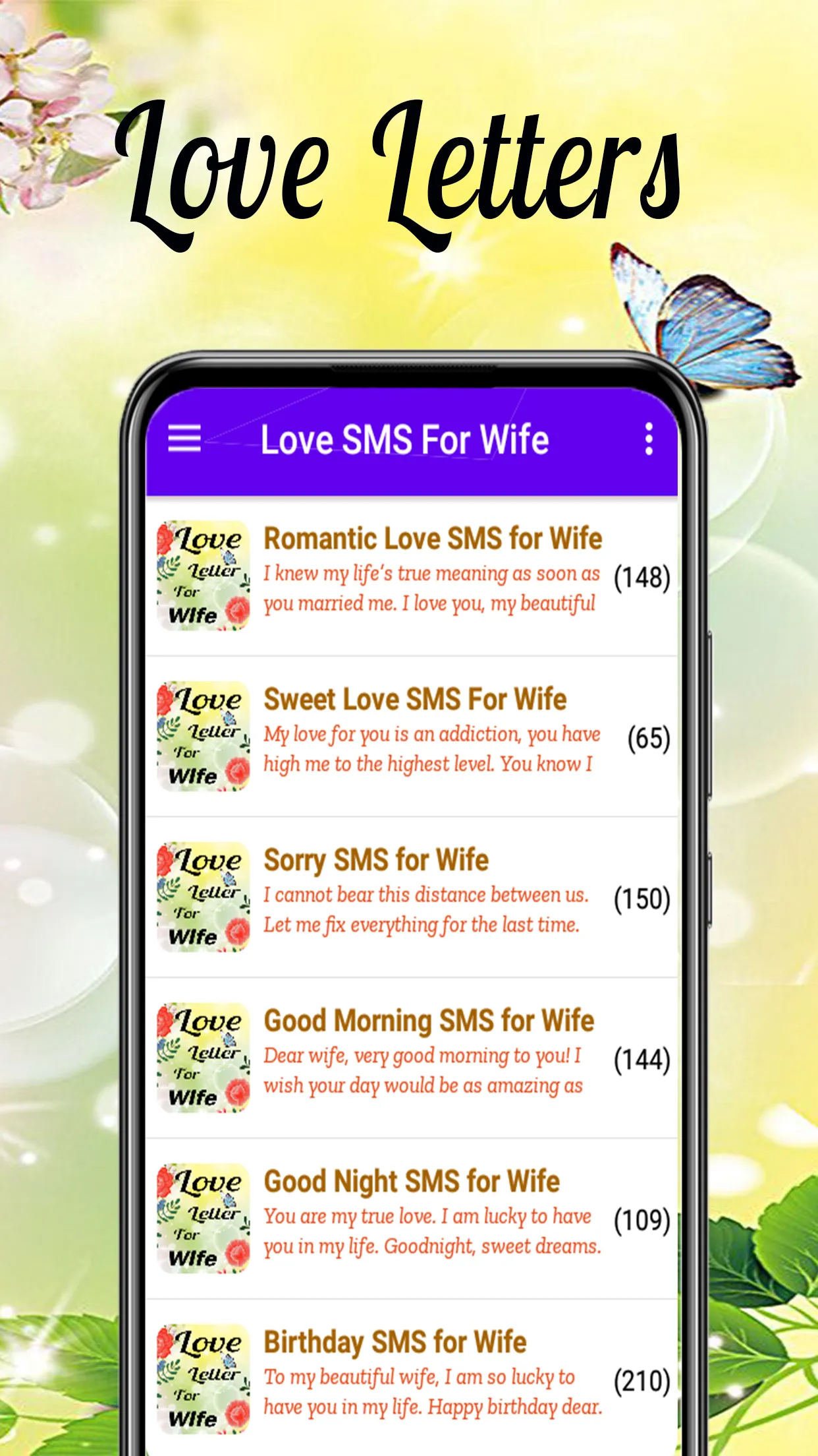 Love Message For Wife & Letter | Indus Appstore | Screenshot