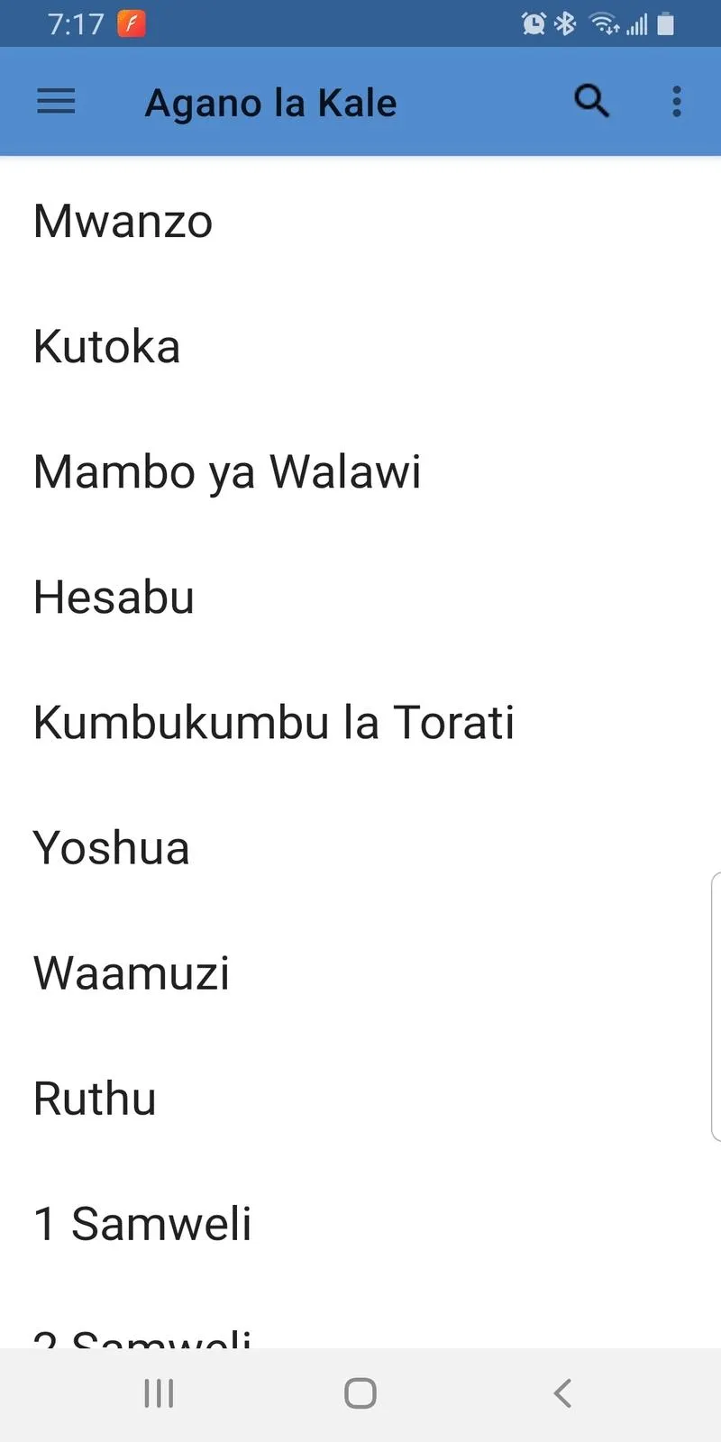 Biblia Takatifu Swahili Bible | Indus Appstore | Screenshot