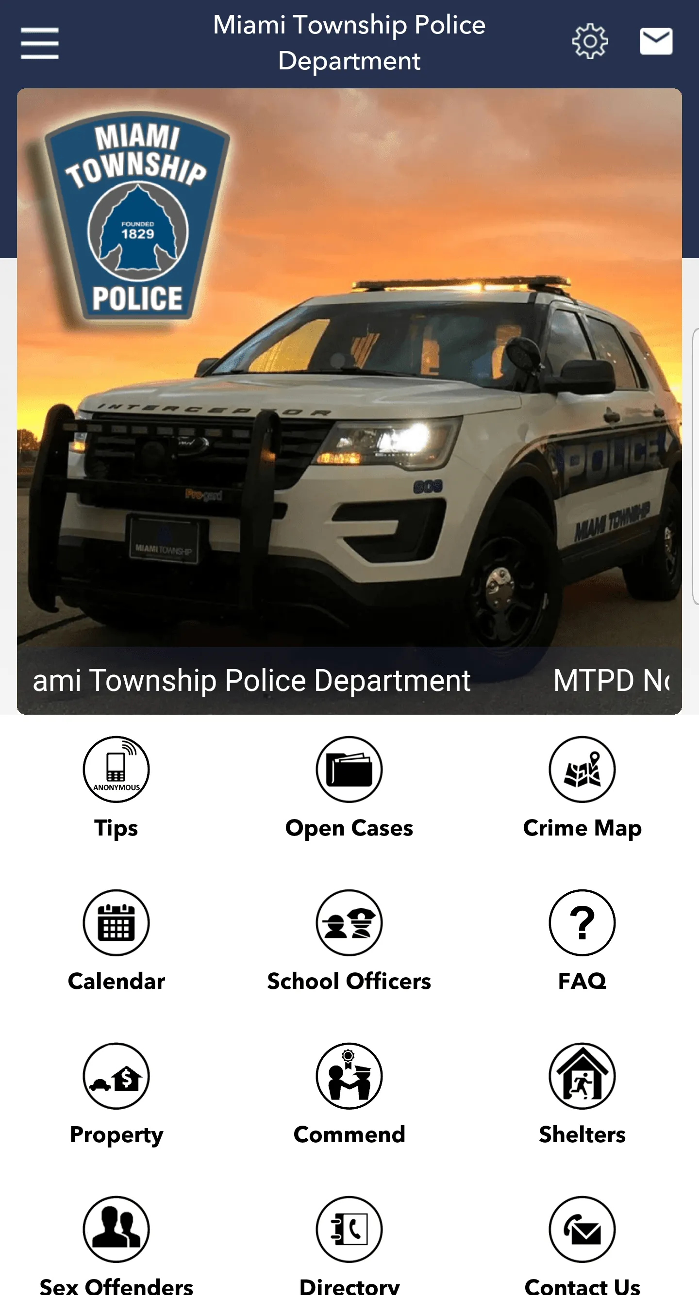 Miami Township PD | Indus Appstore | Screenshot