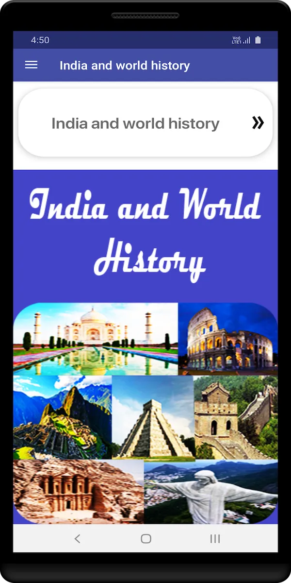 India and world history | Indus Appstore | Screenshot