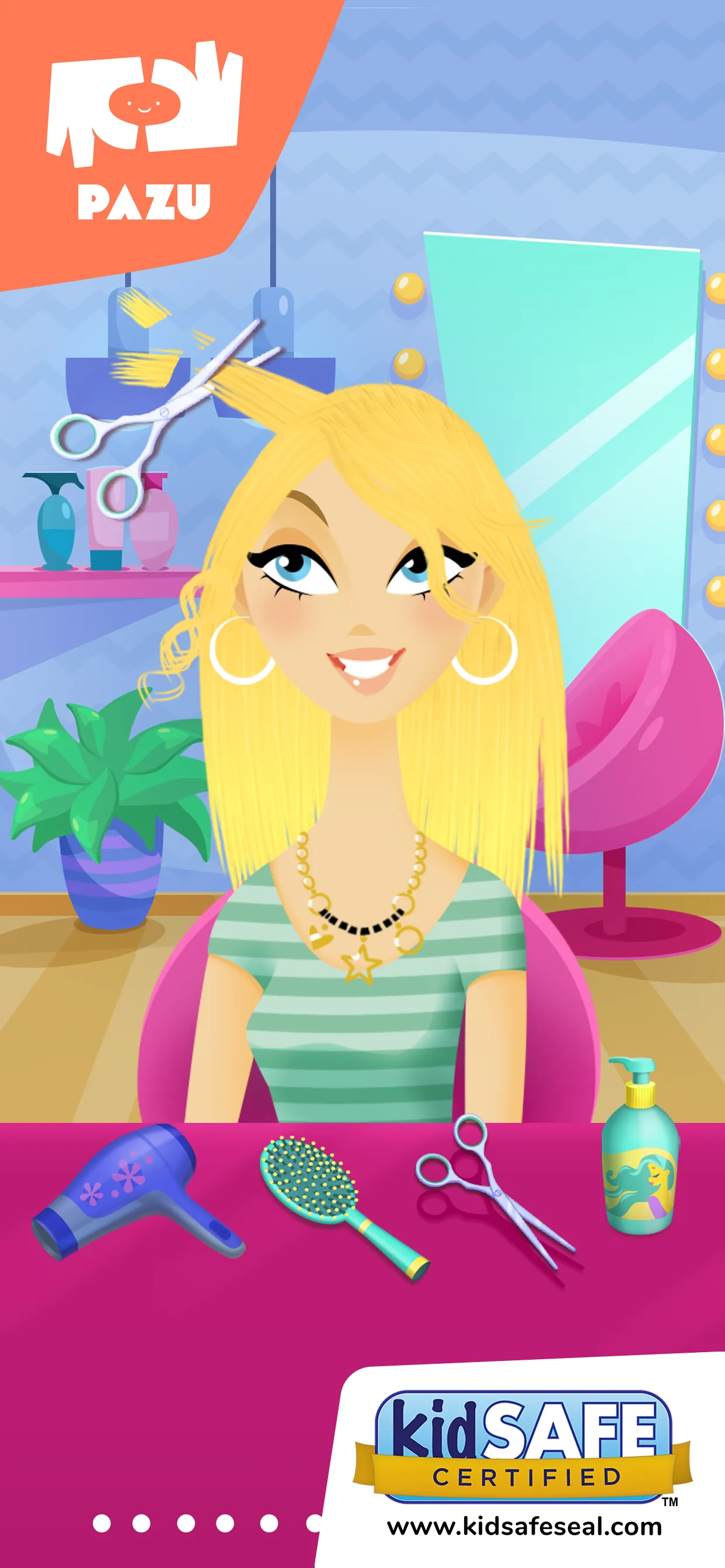 Girls Hair Salon | Indus Appstore | Screenshot