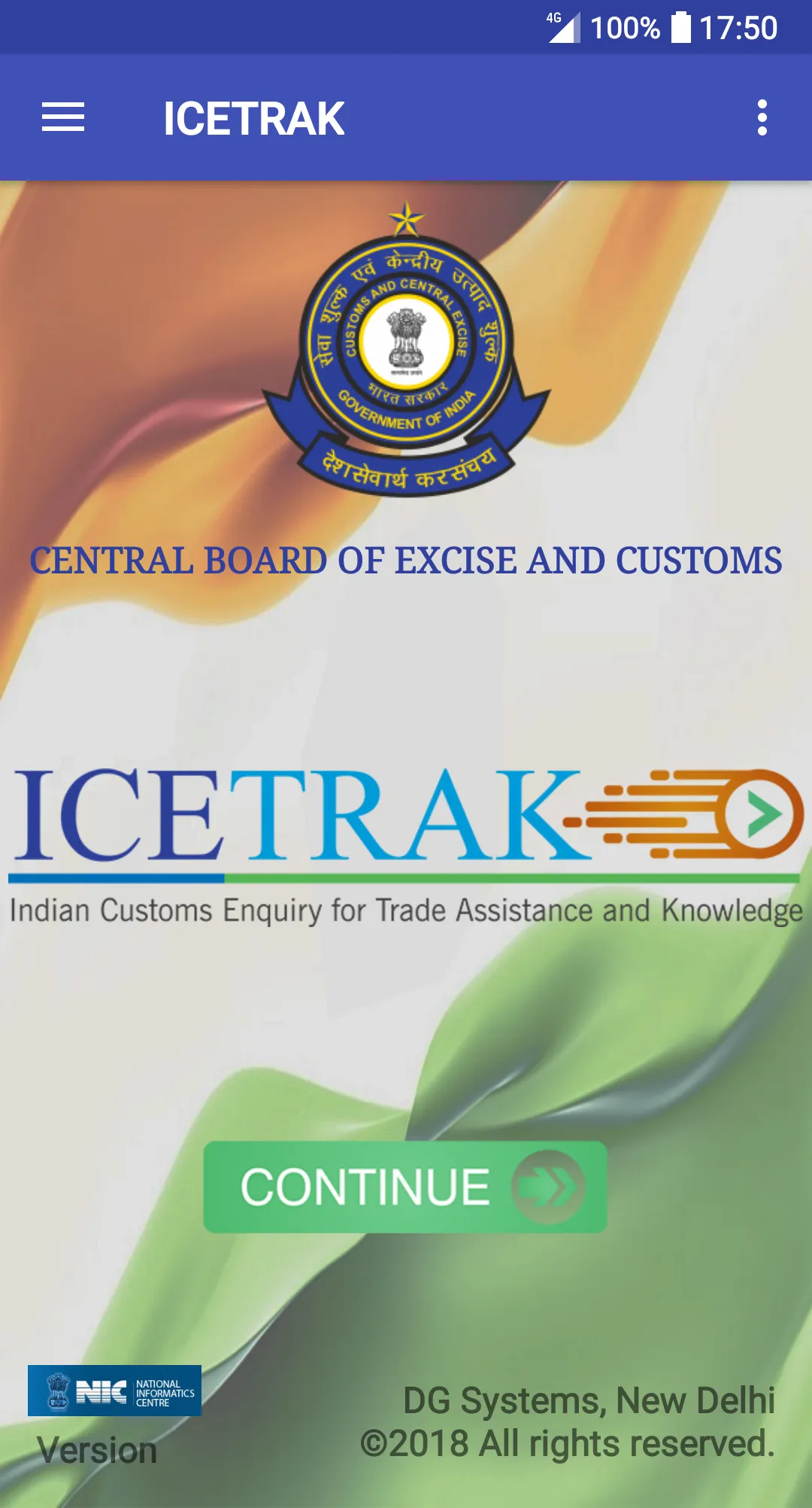 ICETRAK - CBEC | Indus Appstore | Screenshot