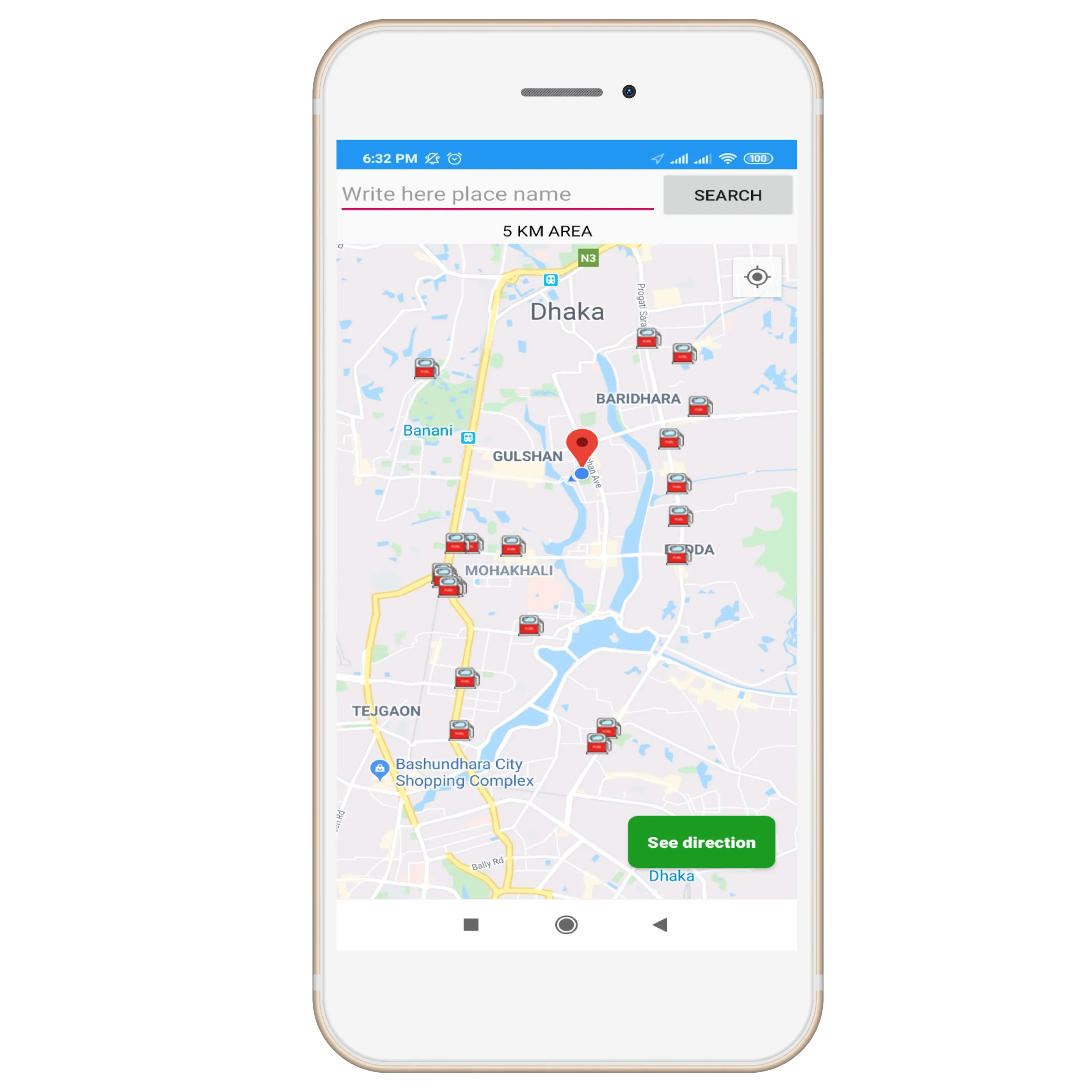 Gas Station Finder | Indus Appstore | Screenshot