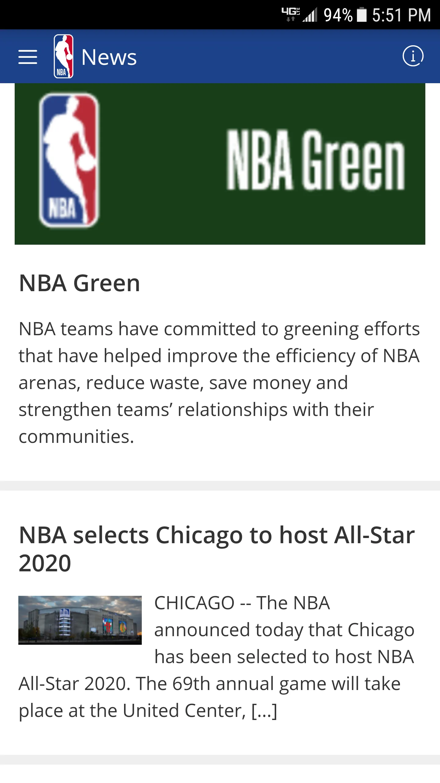 NBA Team Tech | Indus Appstore | Screenshot