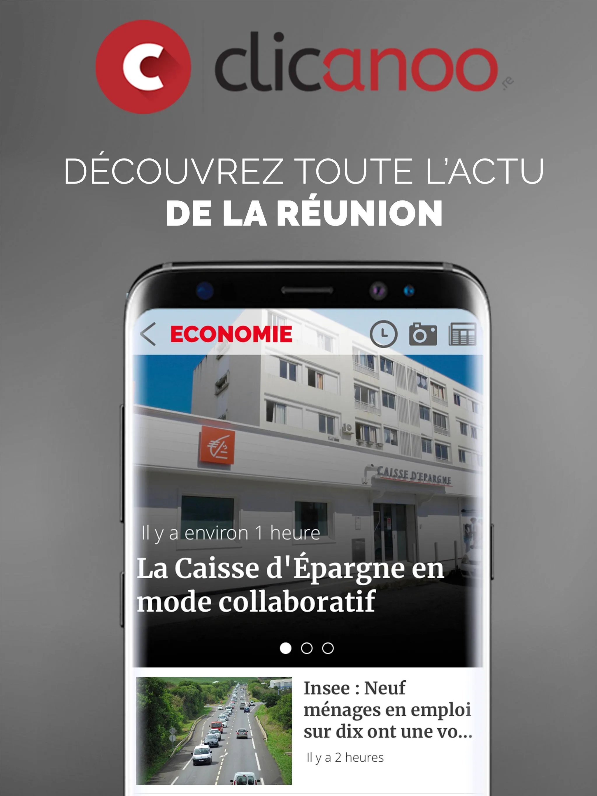 Clicanoo - Journal de l'île | Indus Appstore | Screenshot