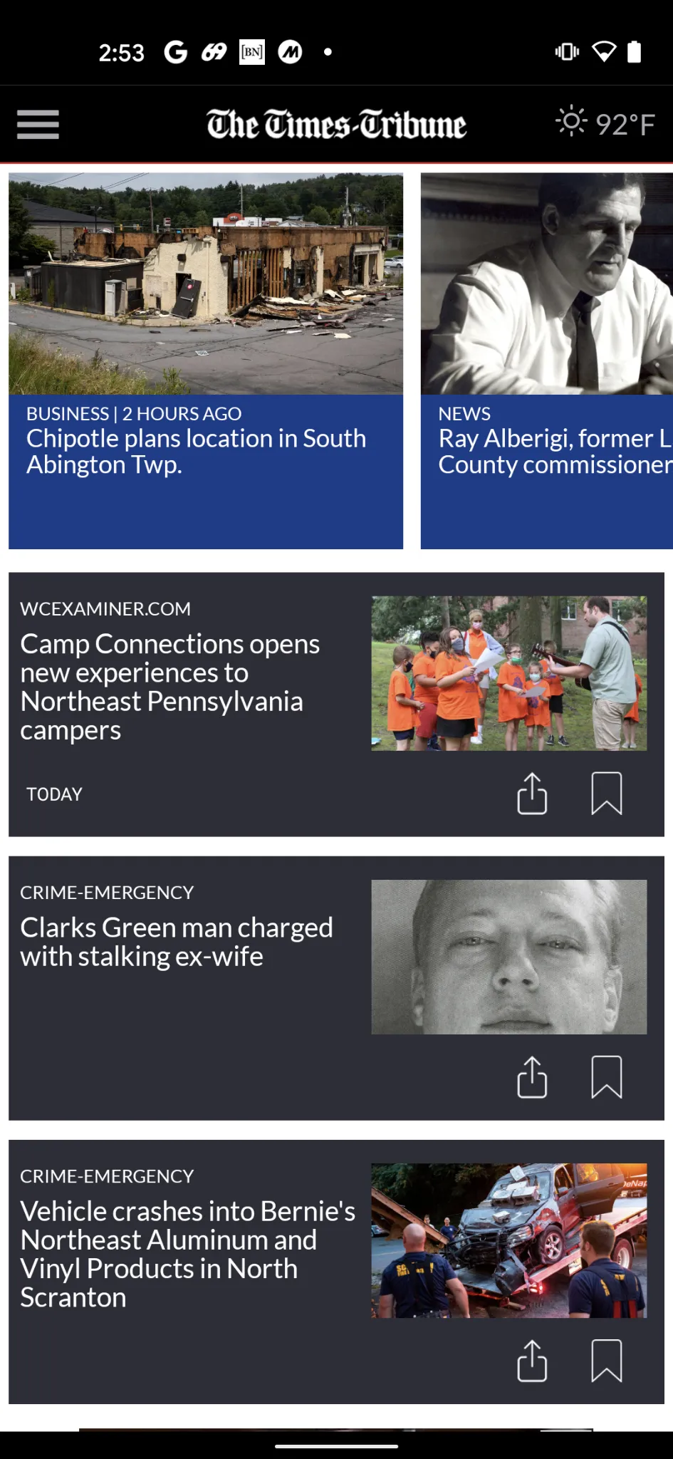 The Scranton Times-Tribune | Indus Appstore | Screenshot