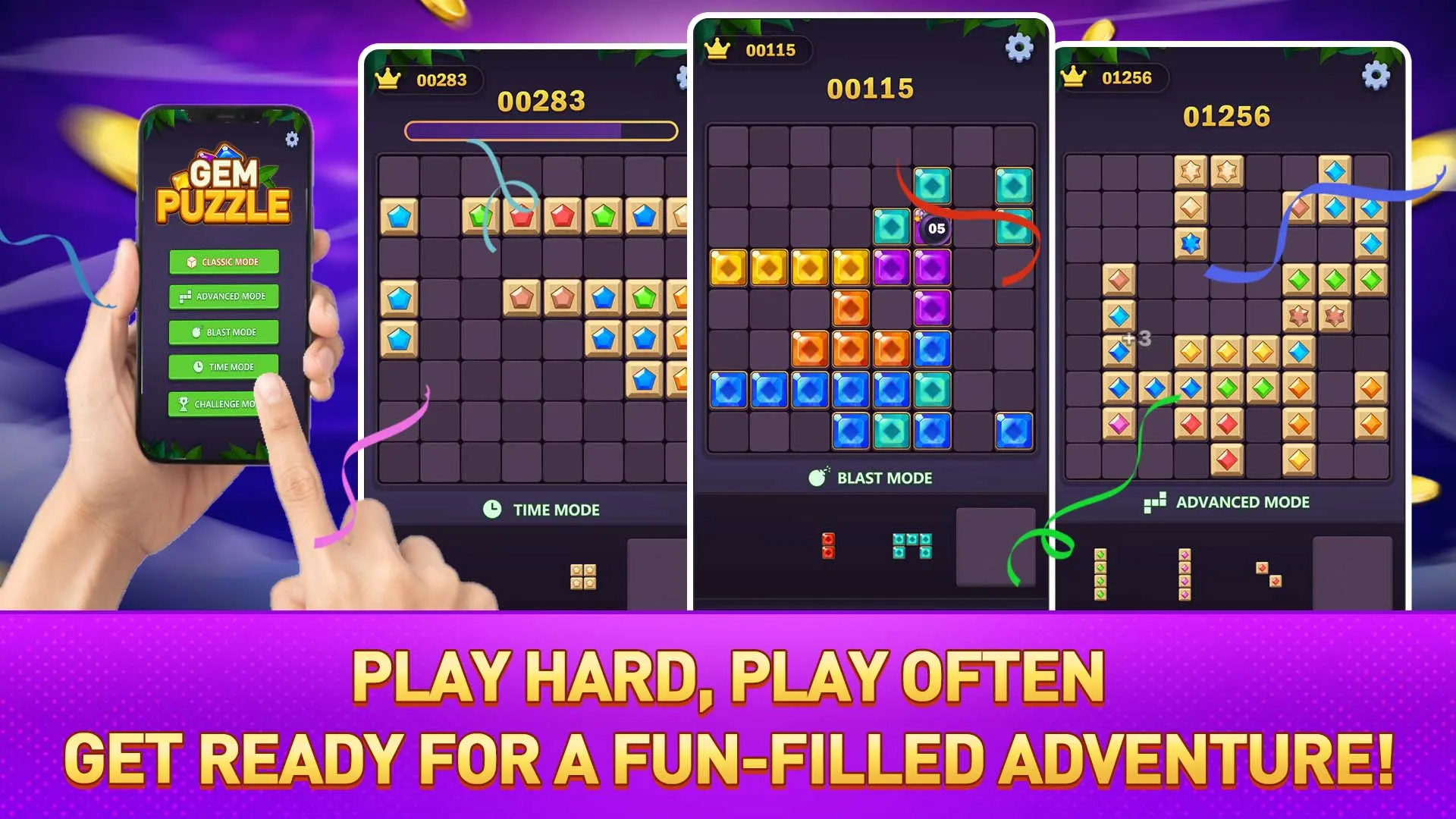 Gem Puzzle | Indus Appstore | Screenshot