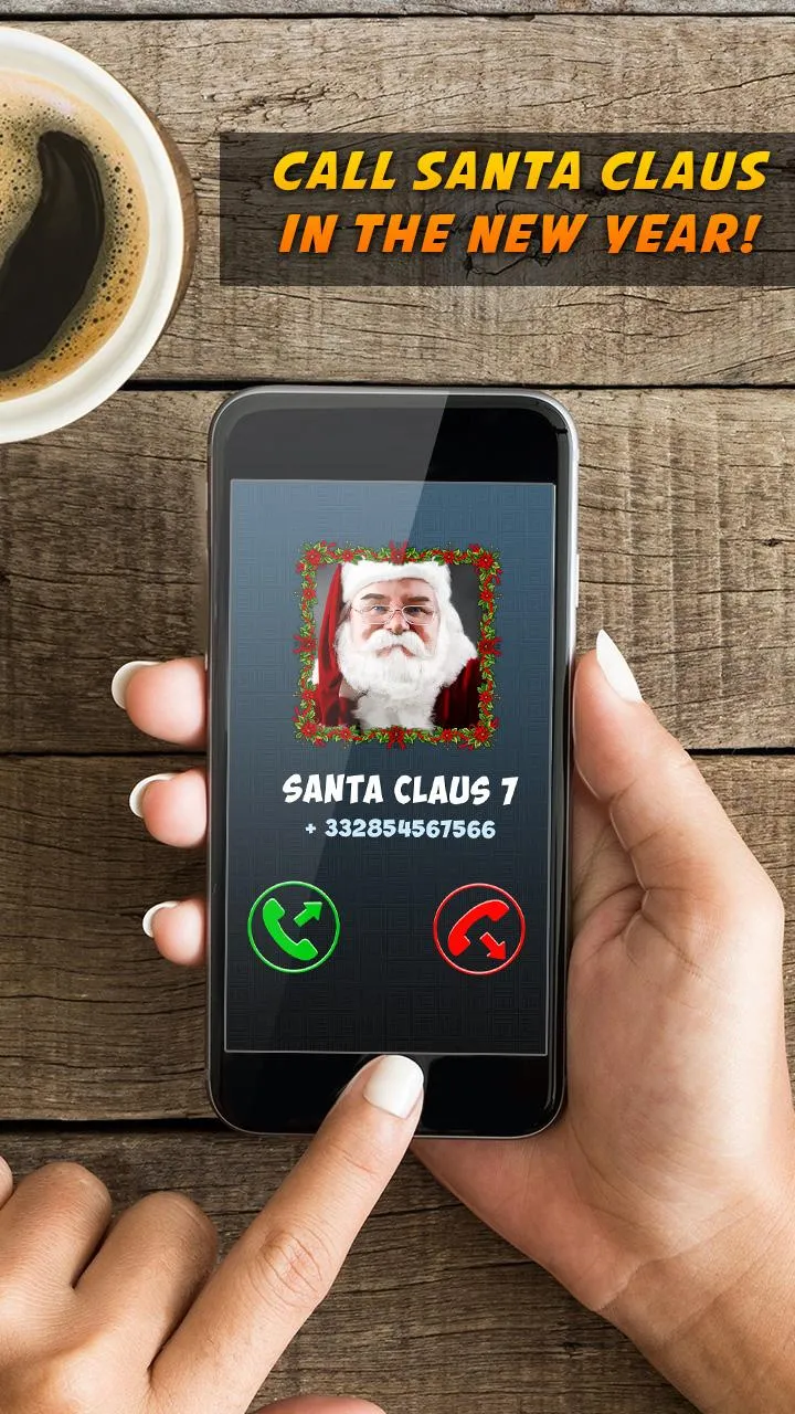 Fake Call Santa Joke NewYear | Indus Appstore | Screenshot