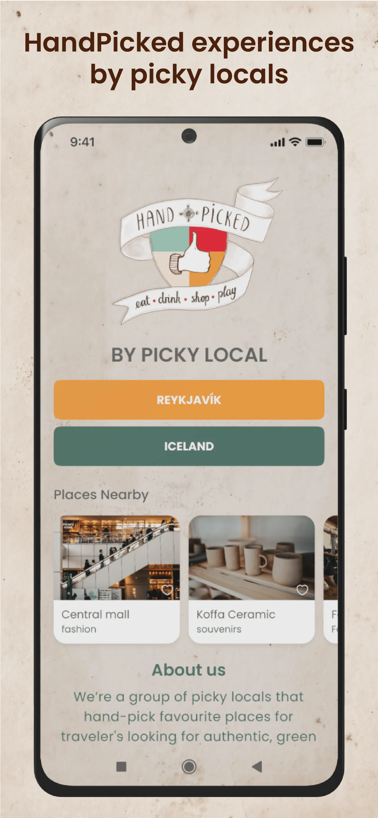 Handpicked Iceland | Indus Appstore | Screenshot