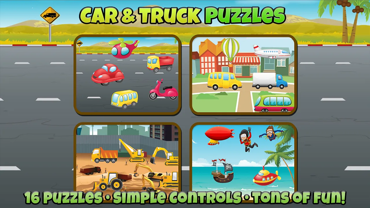 Car and Truck Puzzles For Kids | Indus Appstore | Screenshot