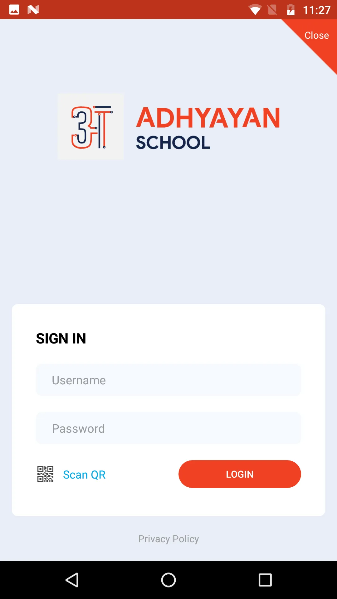 Adhyayan School | Indus Appstore | Screenshot