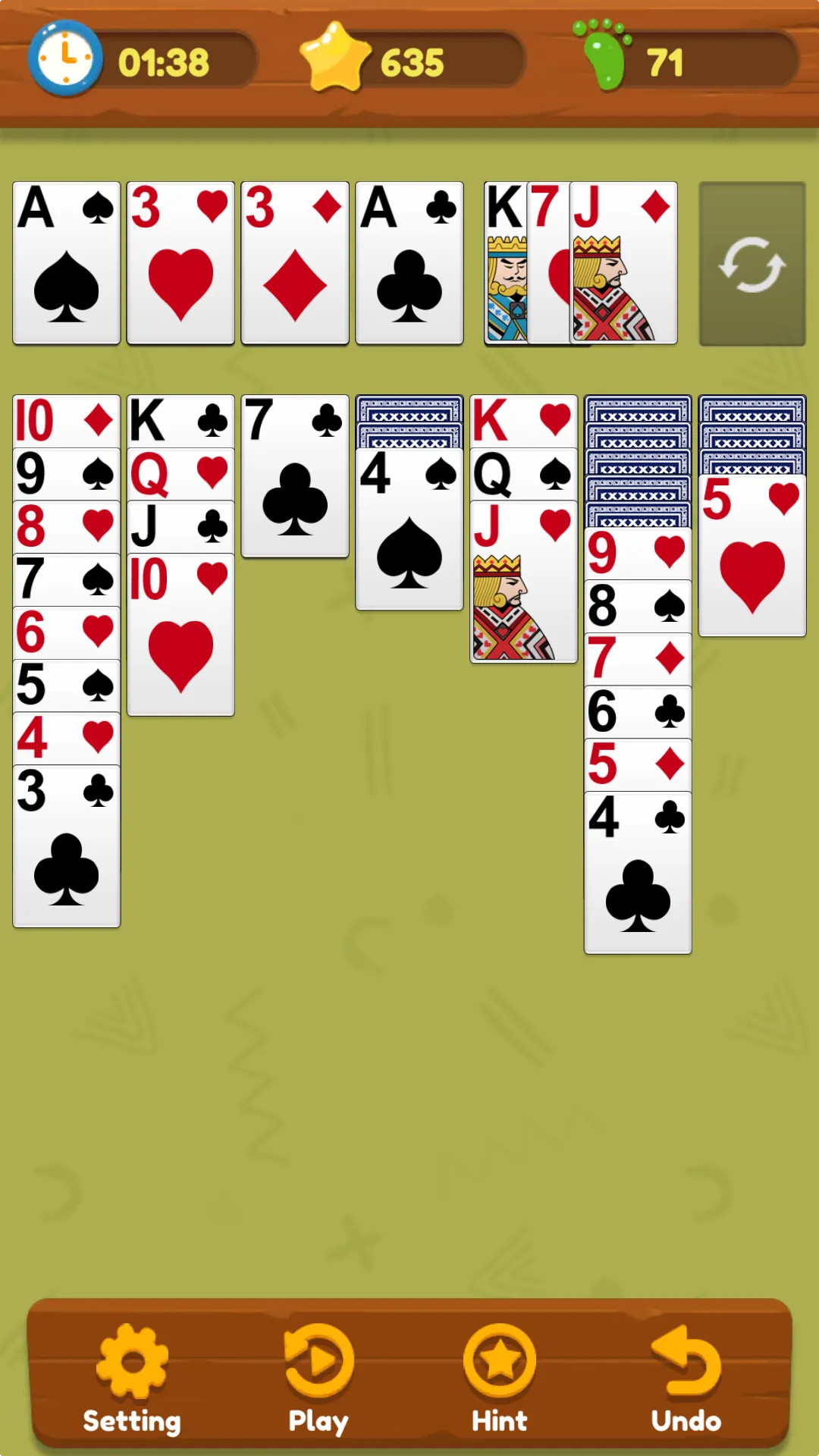 Solitaire Classic - Klondike | Indus Appstore | Screenshot