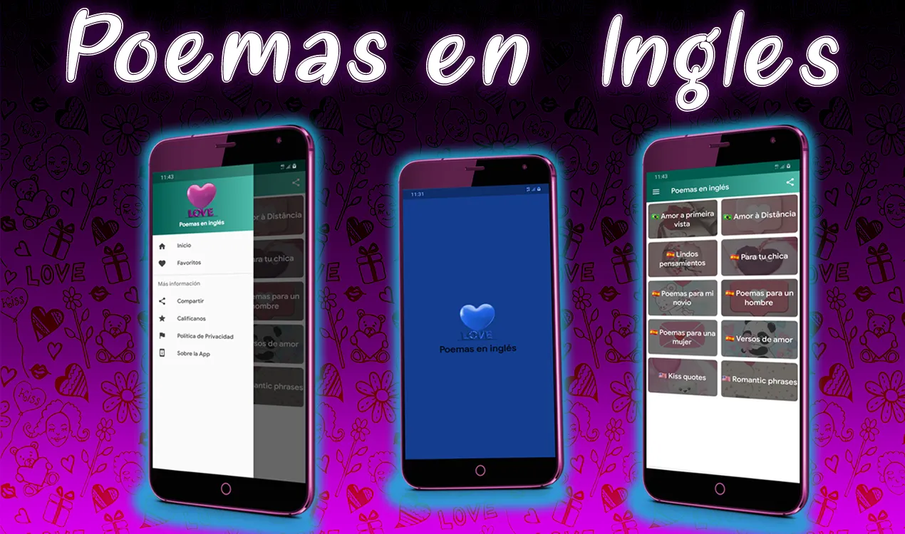 poems in english and spanish | Indus Appstore | Screenshot