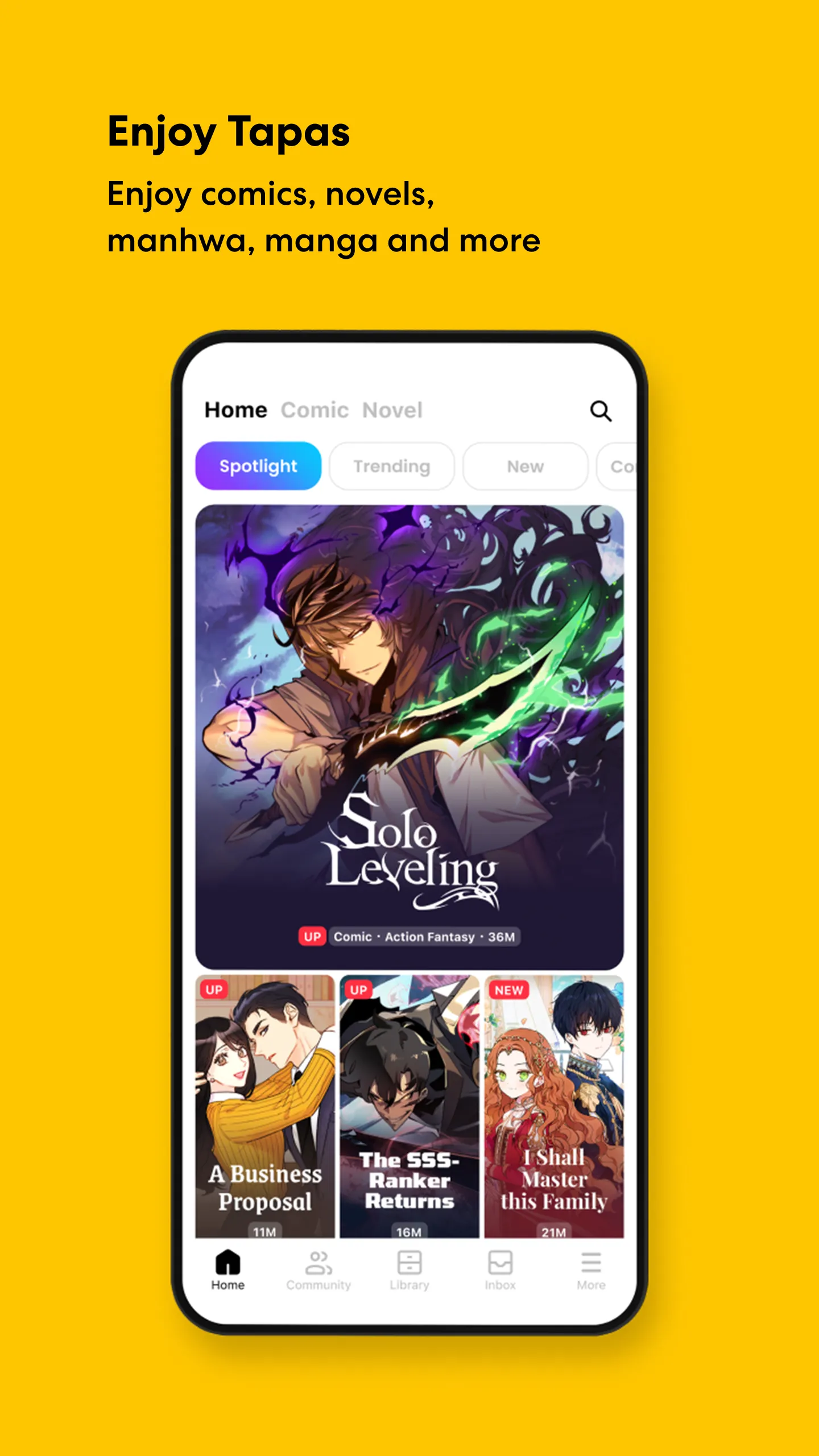 Tapas – Comics and Novels | Indus Appstore | Screenshot