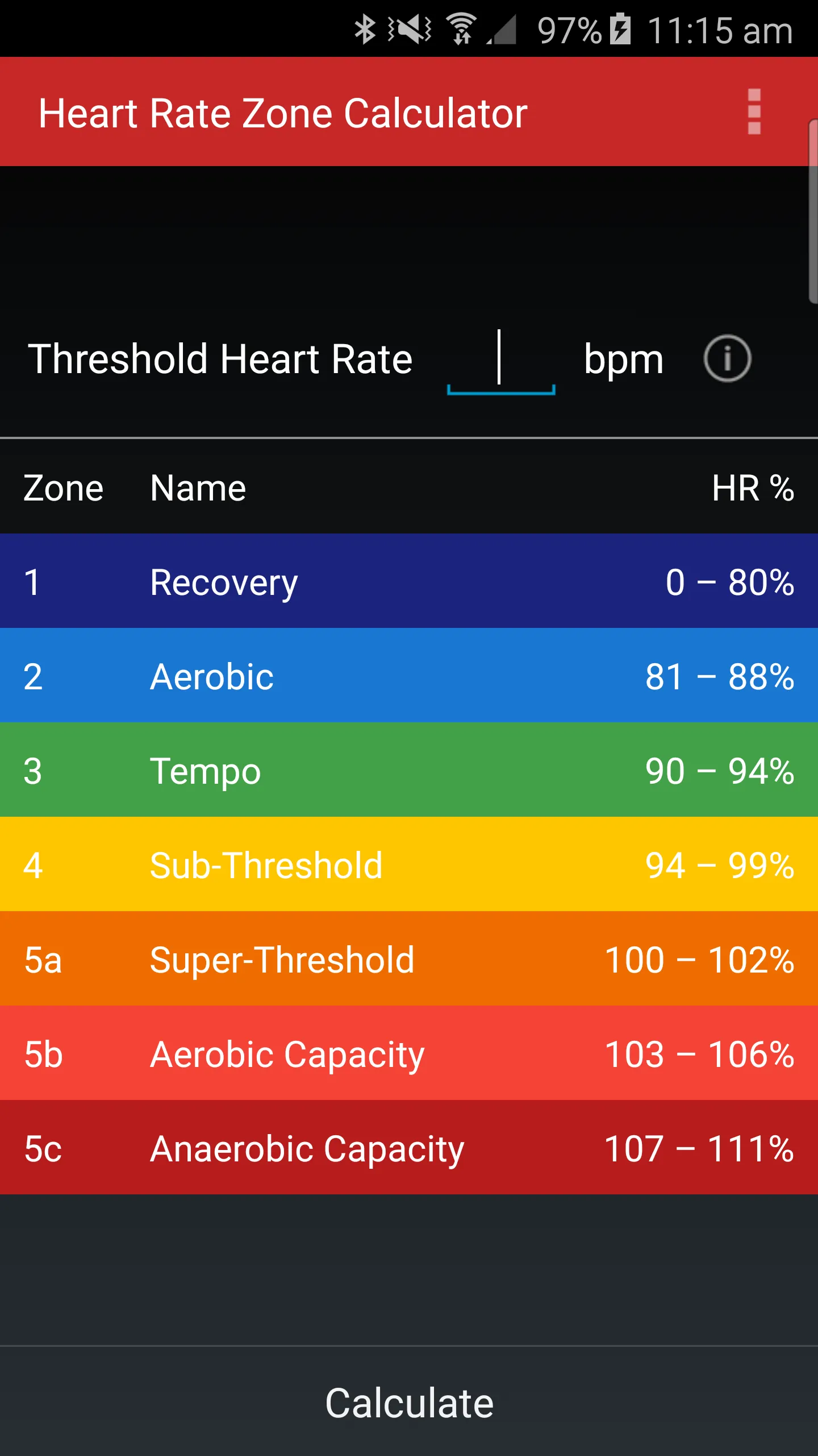 Heart Rate Zones | Indus Appstore | Screenshot