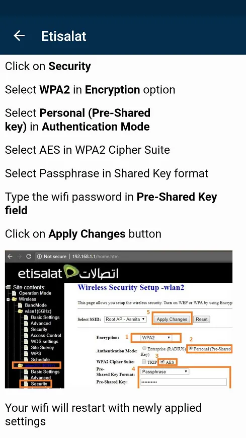 wifi password change guide | Indus Appstore | Screenshot