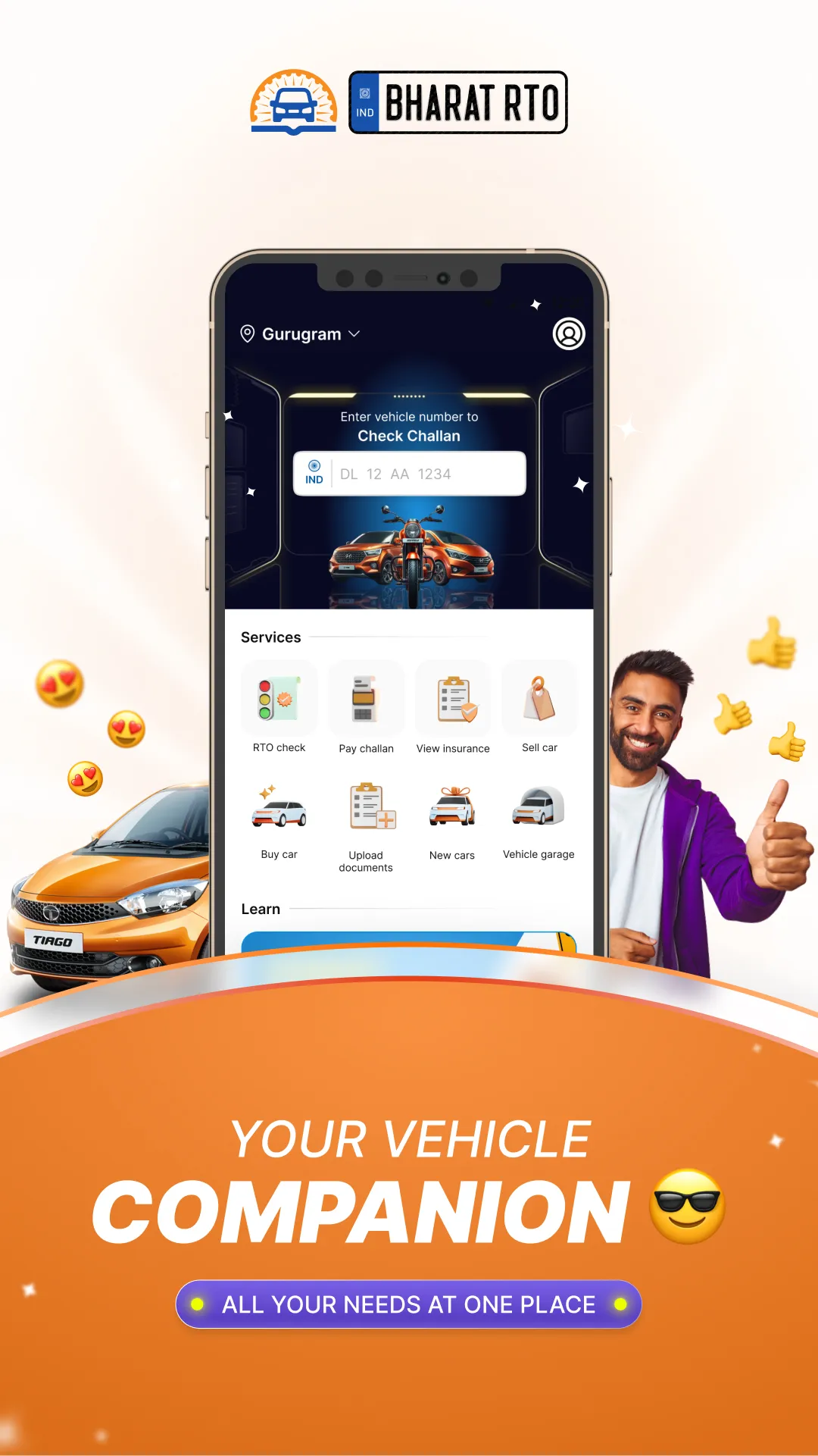 Bharat RTO Car & Bike Info App | Indus Appstore | Screenshot