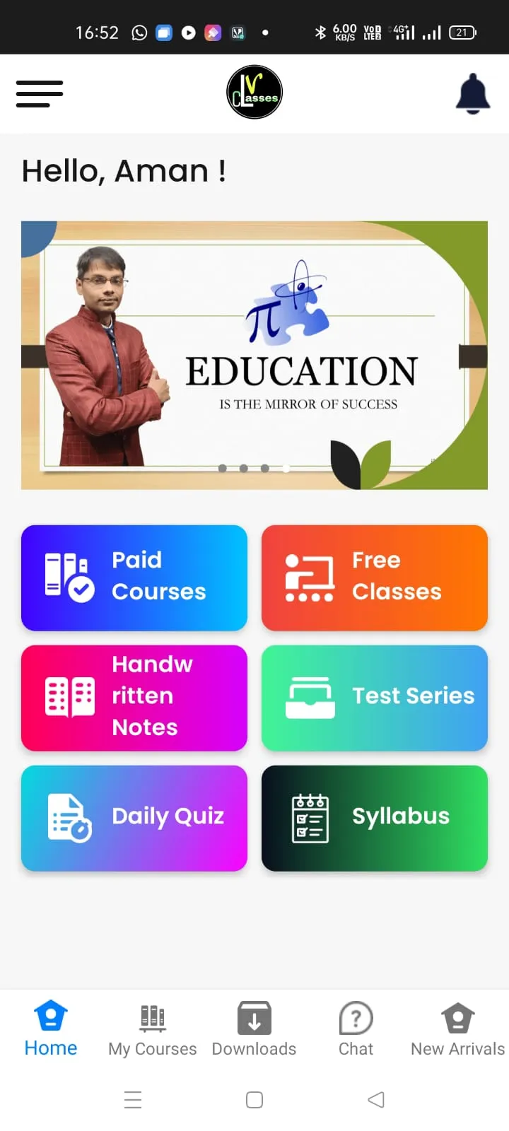 LV Classes | Indus Appstore | Screenshot