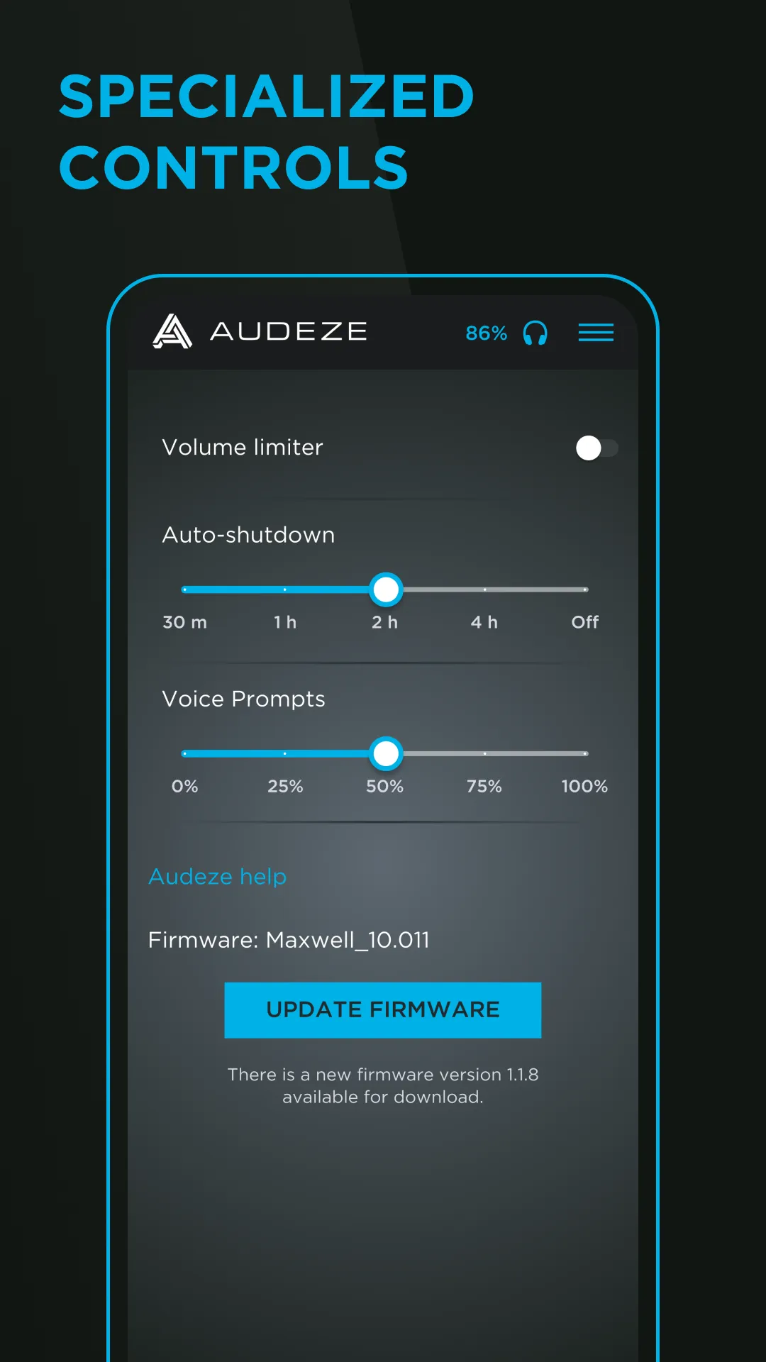 Audeze HQ | Indus Appstore | Screenshot