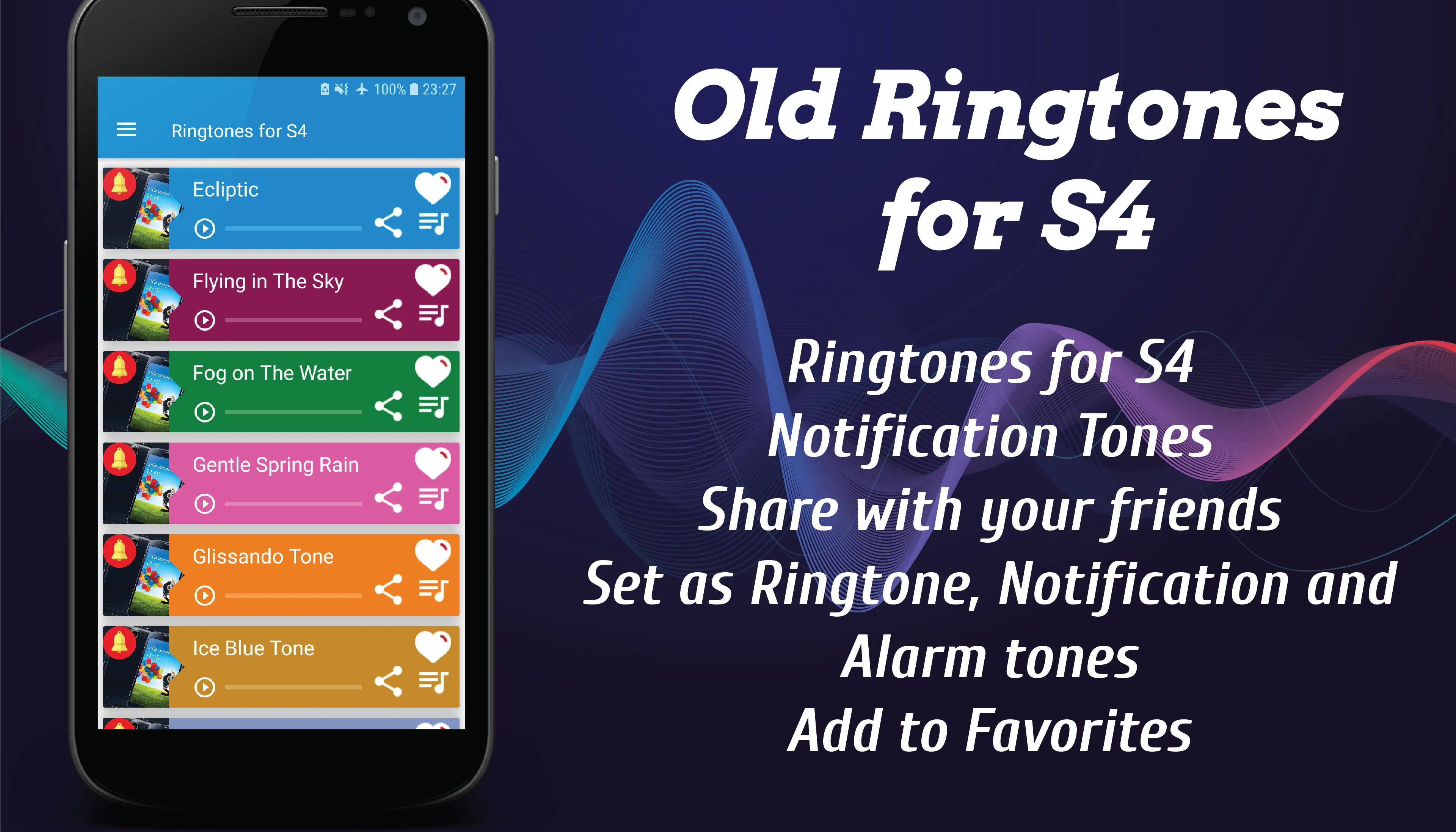 Old Ringtones for Galaxy S4 | Indus Appstore | Screenshot