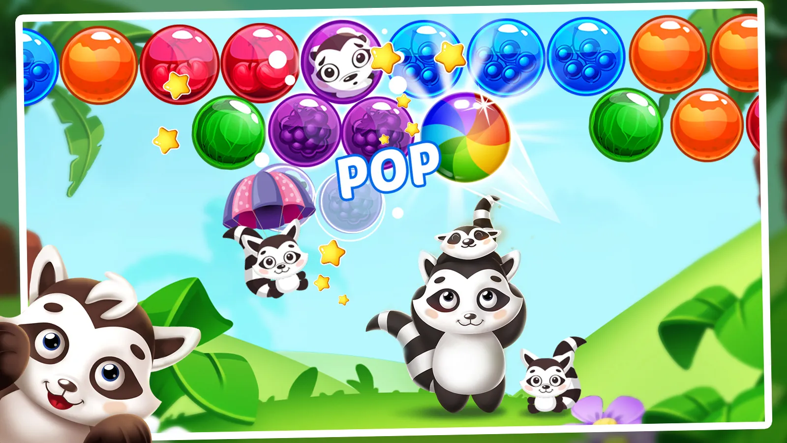 Raccoon Bubbles | Indus Appstore | Screenshot