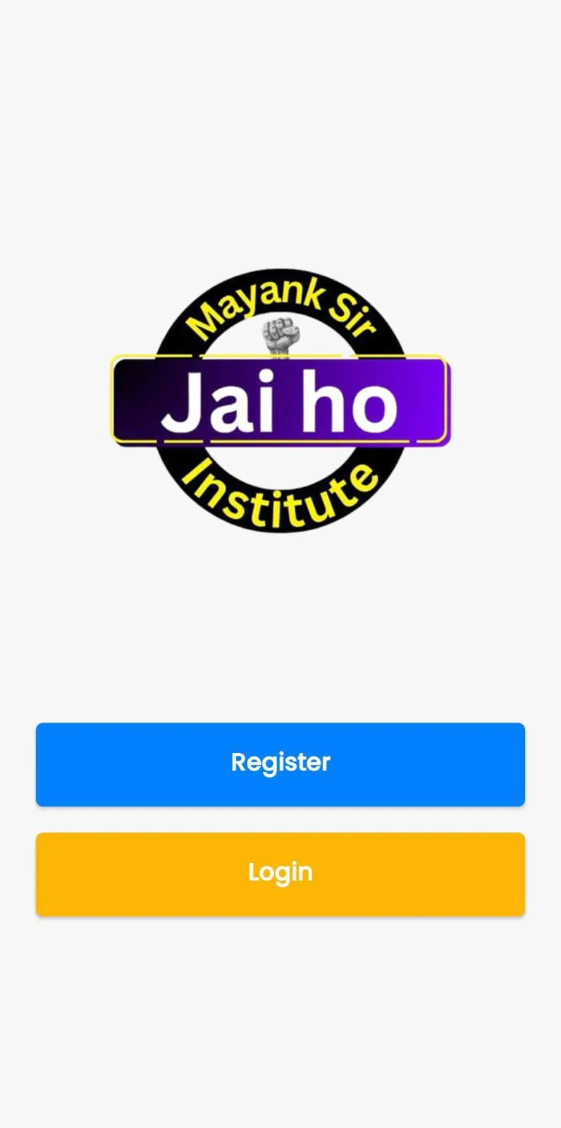 Jai Ho Institute by Mayank Sir | Indus Appstore | Screenshot