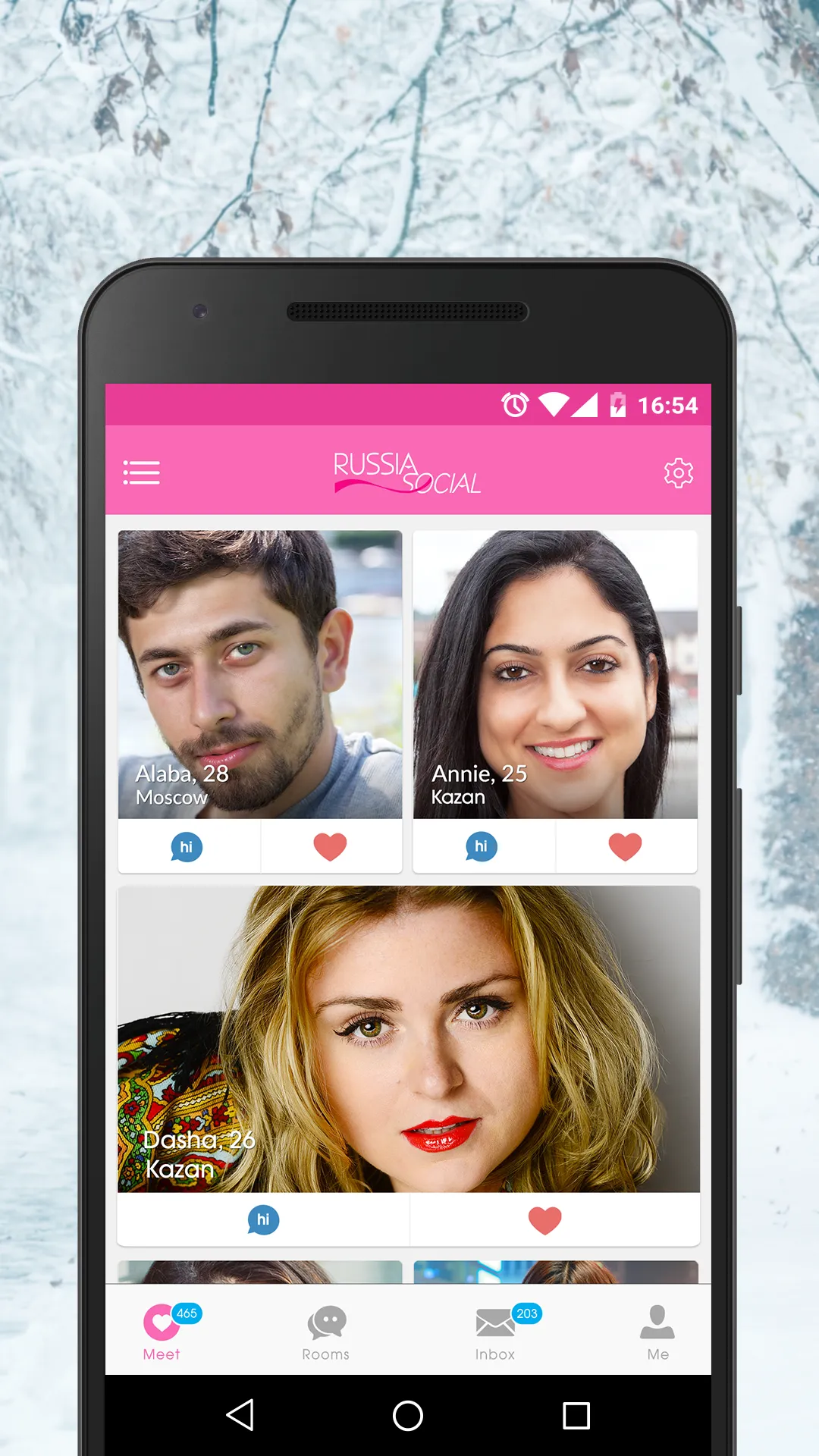 Russian Dating: Meet Singles | Indus Appstore | Screenshot