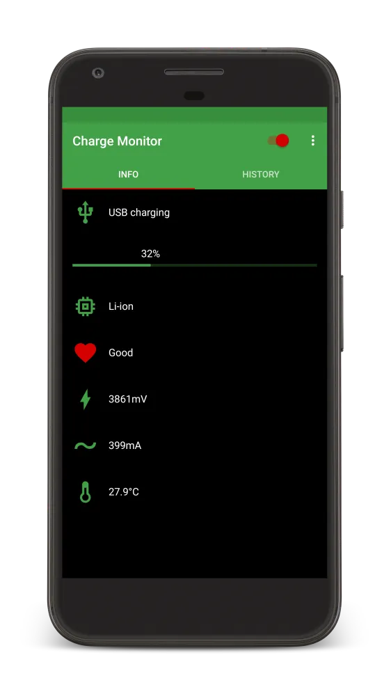 Charge Monitor | Indus Appstore | Screenshot