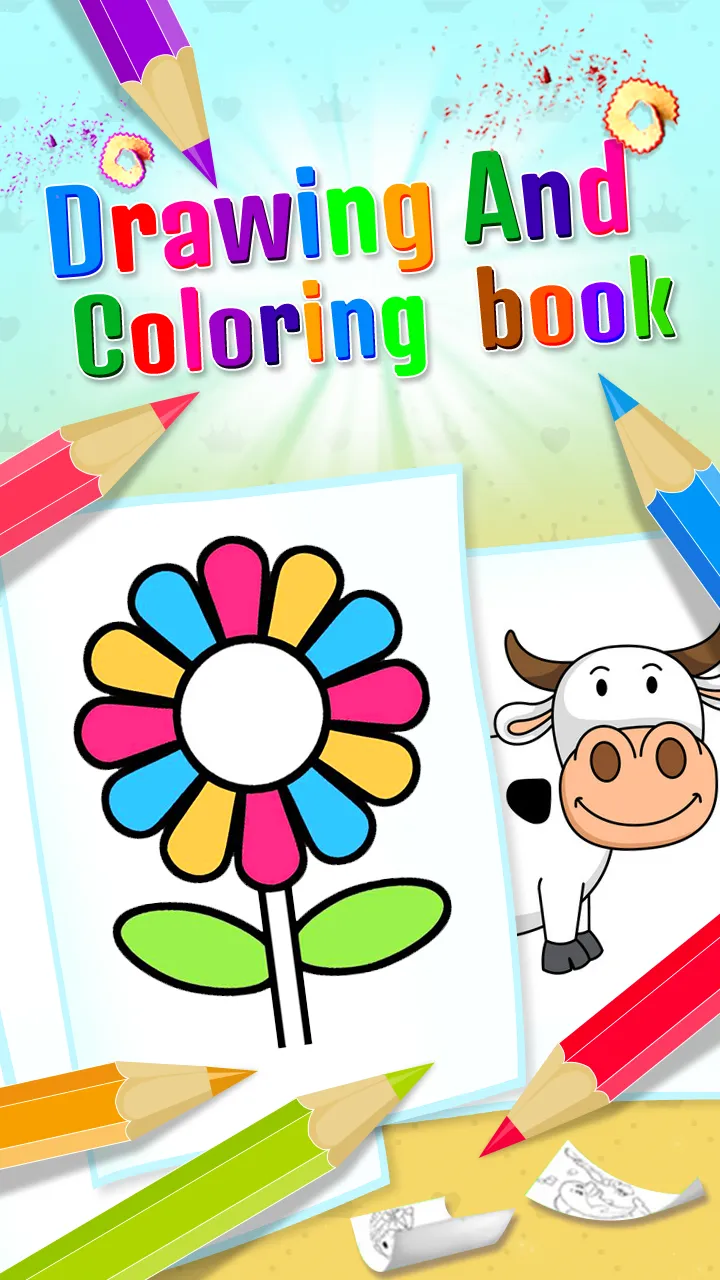 Drawing and Coloring Book Game | Indus Appstore | Screenshot