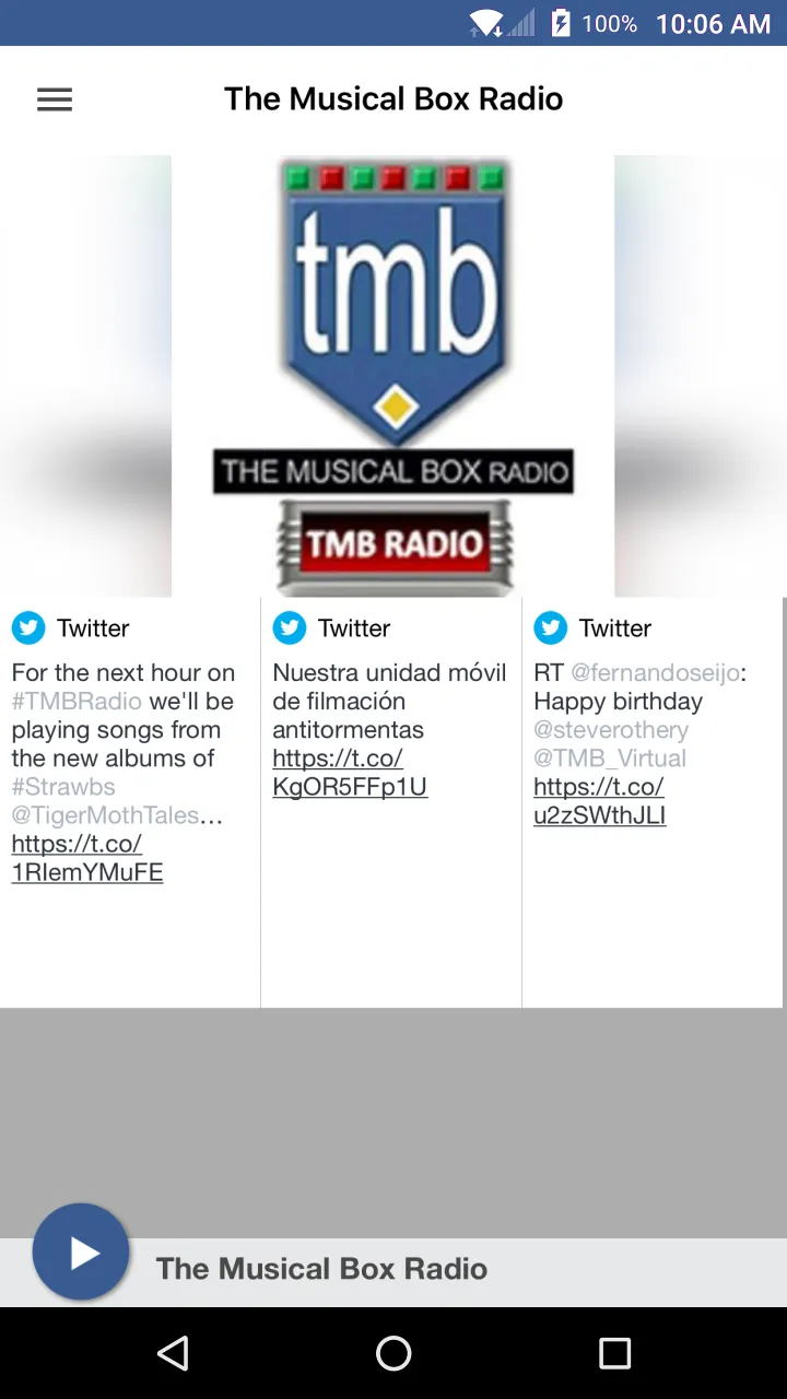 The Musical Box Radio | Indus Appstore | Screenshot