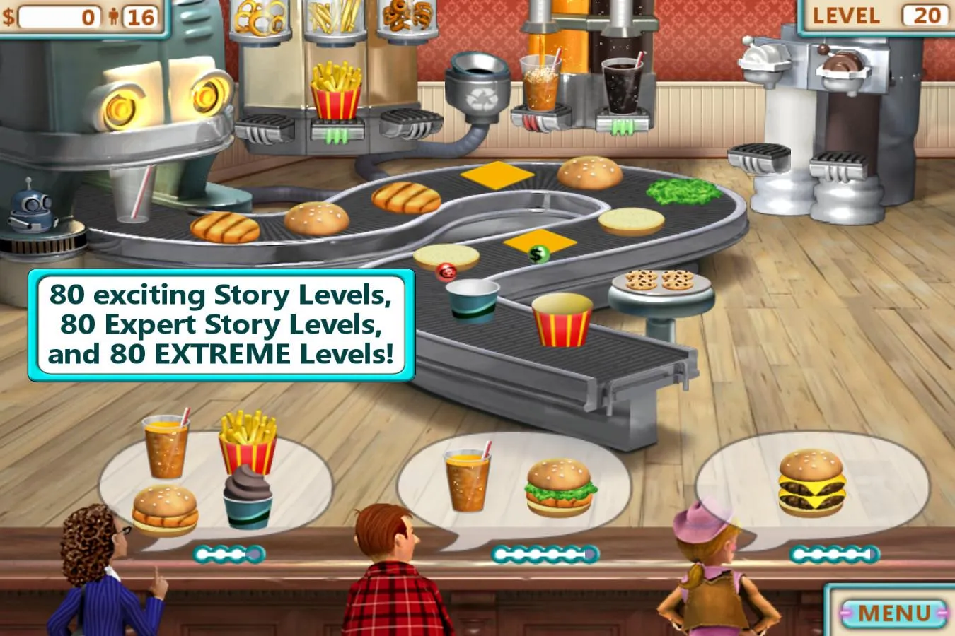 Burger Shop Deluxe | Indus Appstore | Screenshot