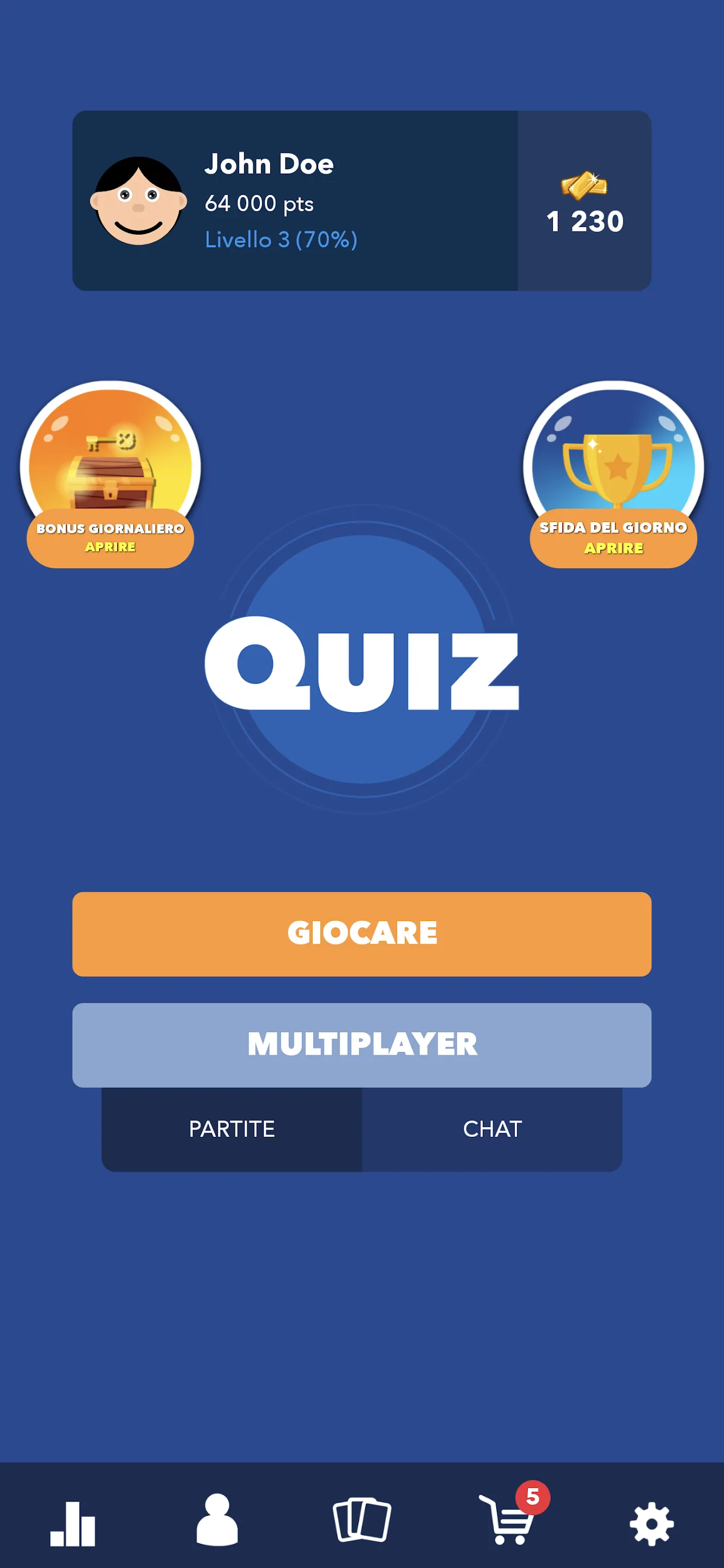 Super Quiz - Cultura Generale | Indus Appstore | Screenshot