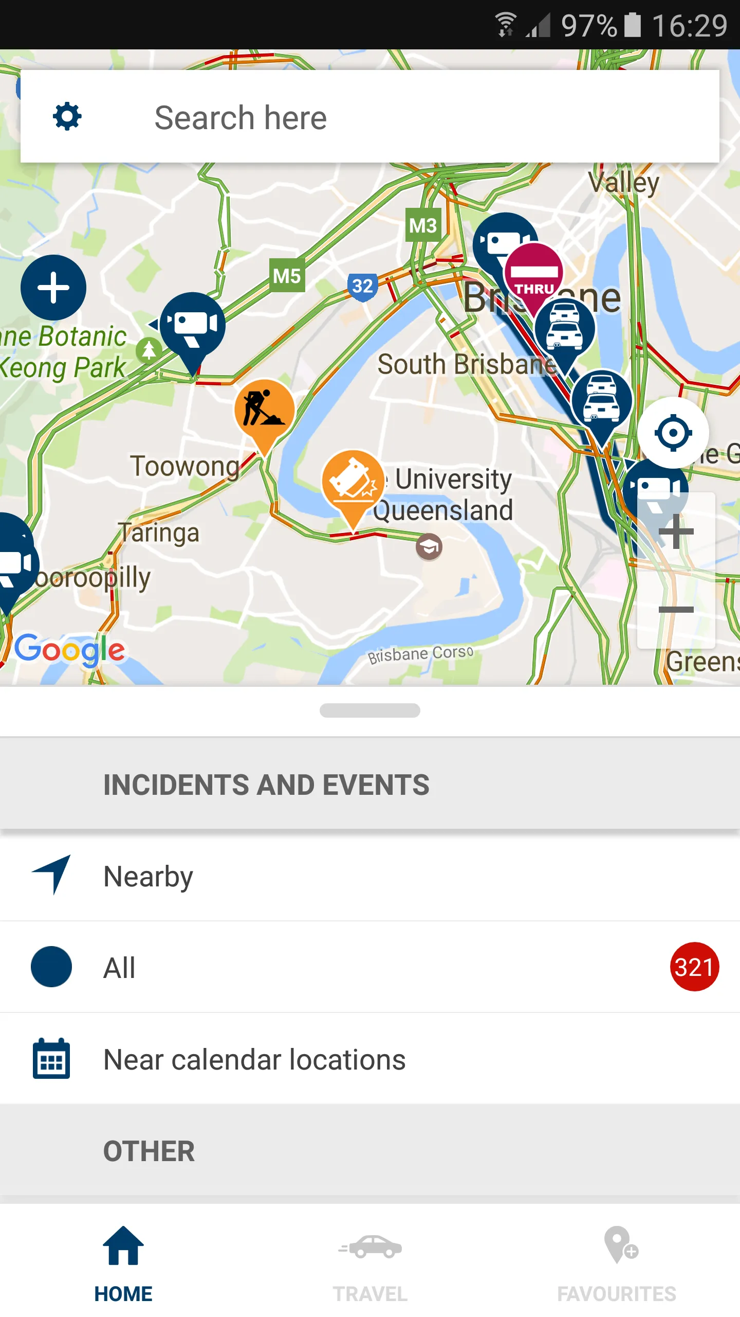 QLDTraffic | Indus Appstore | Screenshot