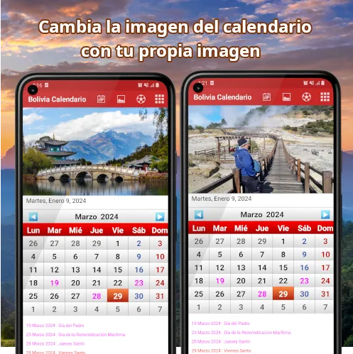 Bolivia Calendario 2024 | Indus Appstore | Screenshot