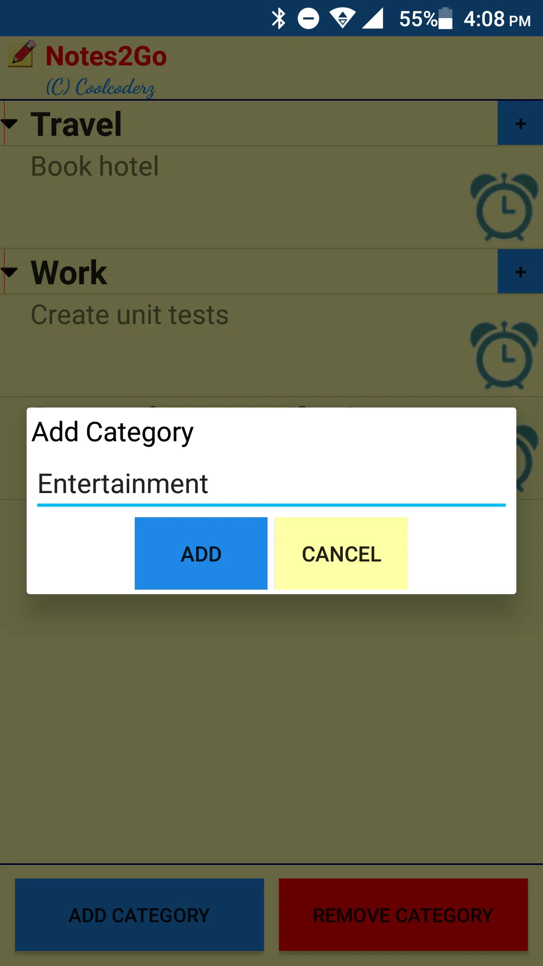 Notes2Go - Take Notes and Set  | Indus Appstore | Screenshot