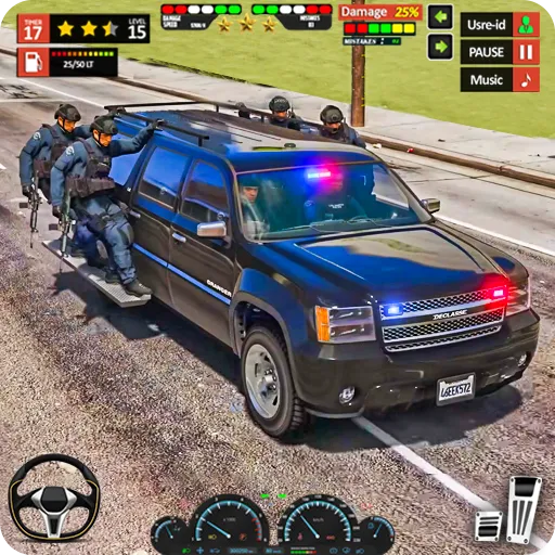 US Police Car Cop Games 2024 | Indus Appstore | Screenshot