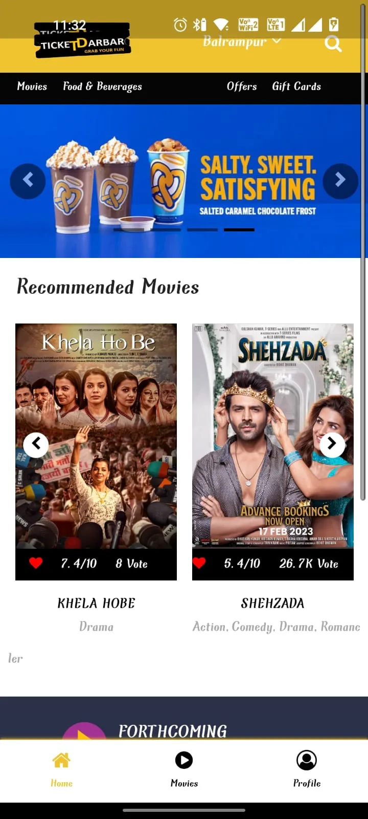 Ticket Darbar - Movie Tickets | Indus Appstore | Screenshot