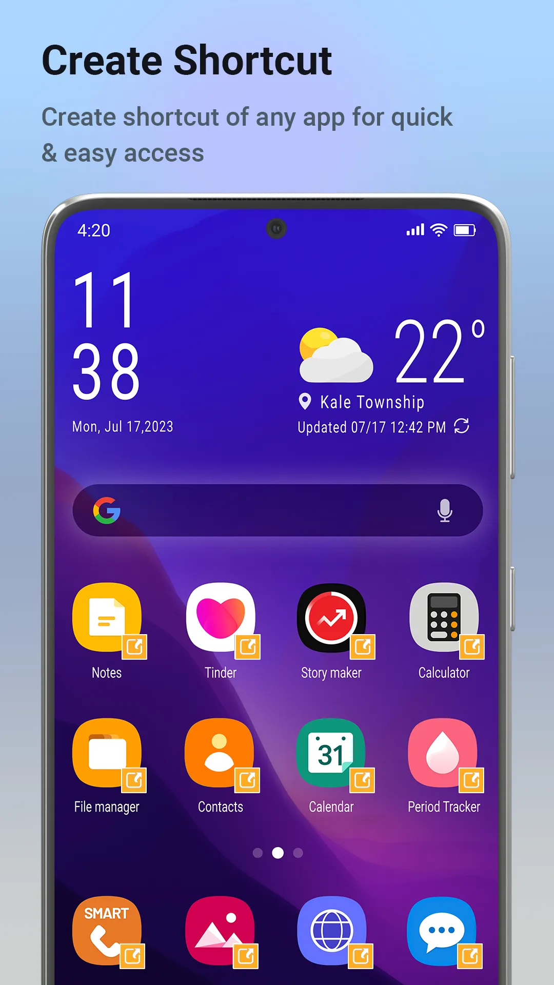 QuickShortcut | Indus Appstore | Screenshot