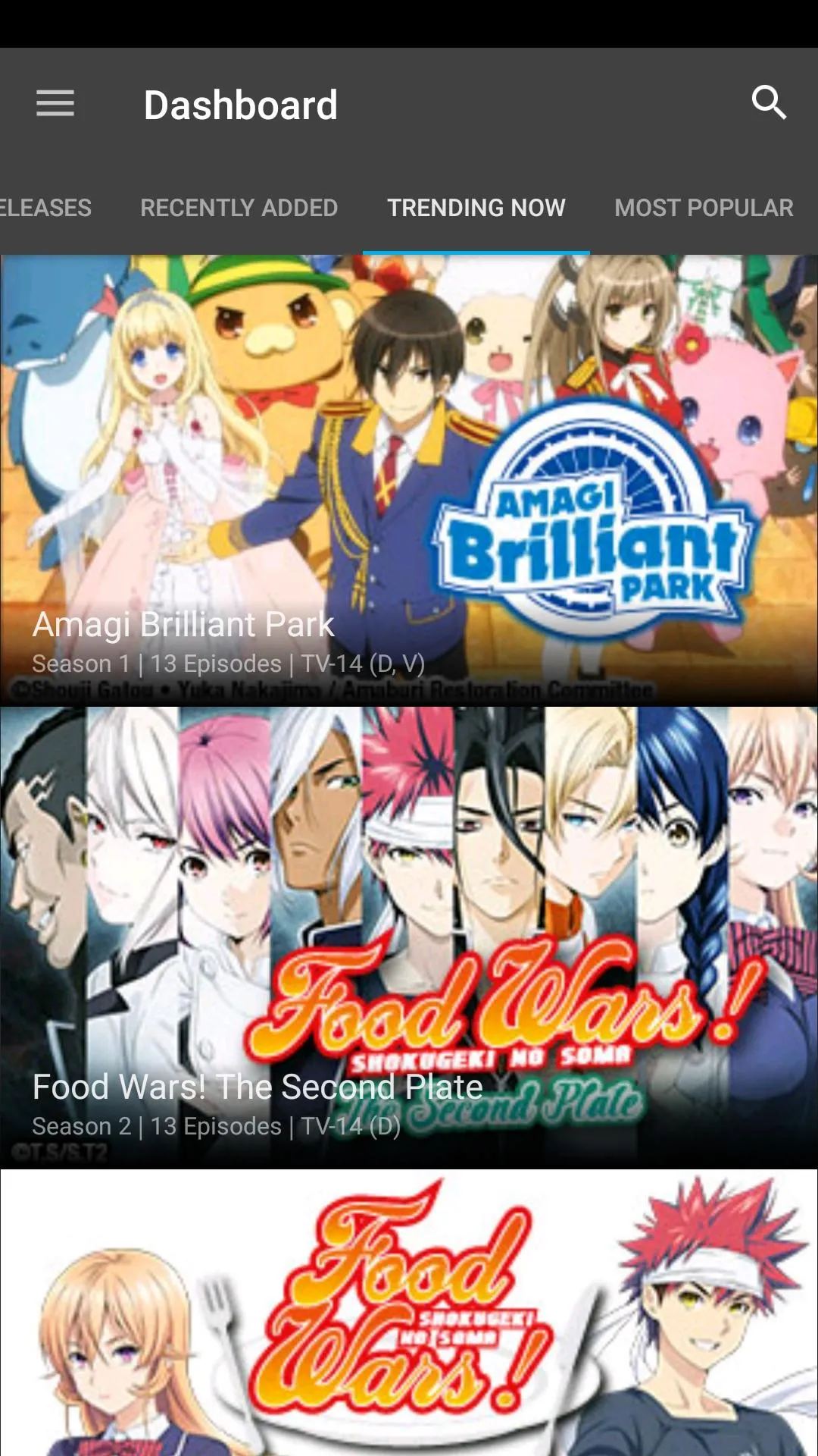 HIDIVE: Stream Your Anime! | Indus Appstore | Screenshot