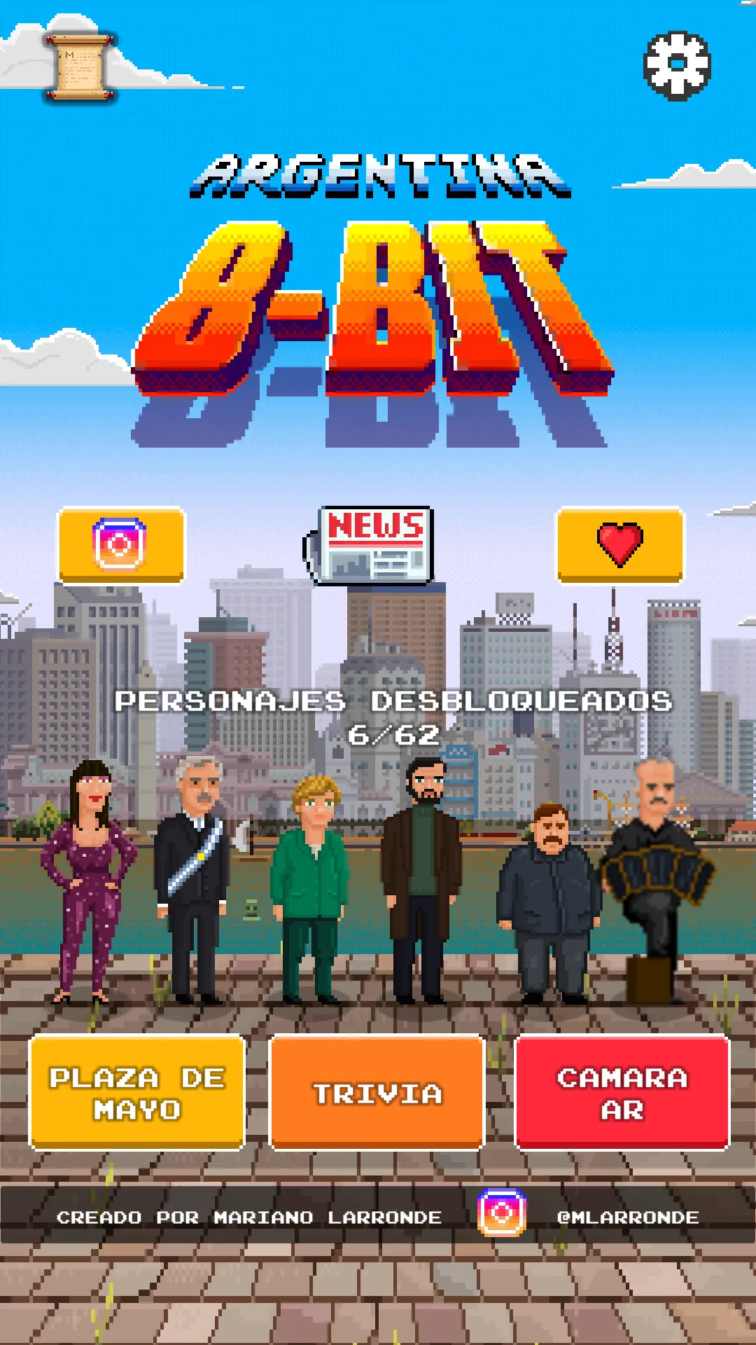 Argentina 8-Bit | Indus Appstore | Screenshot