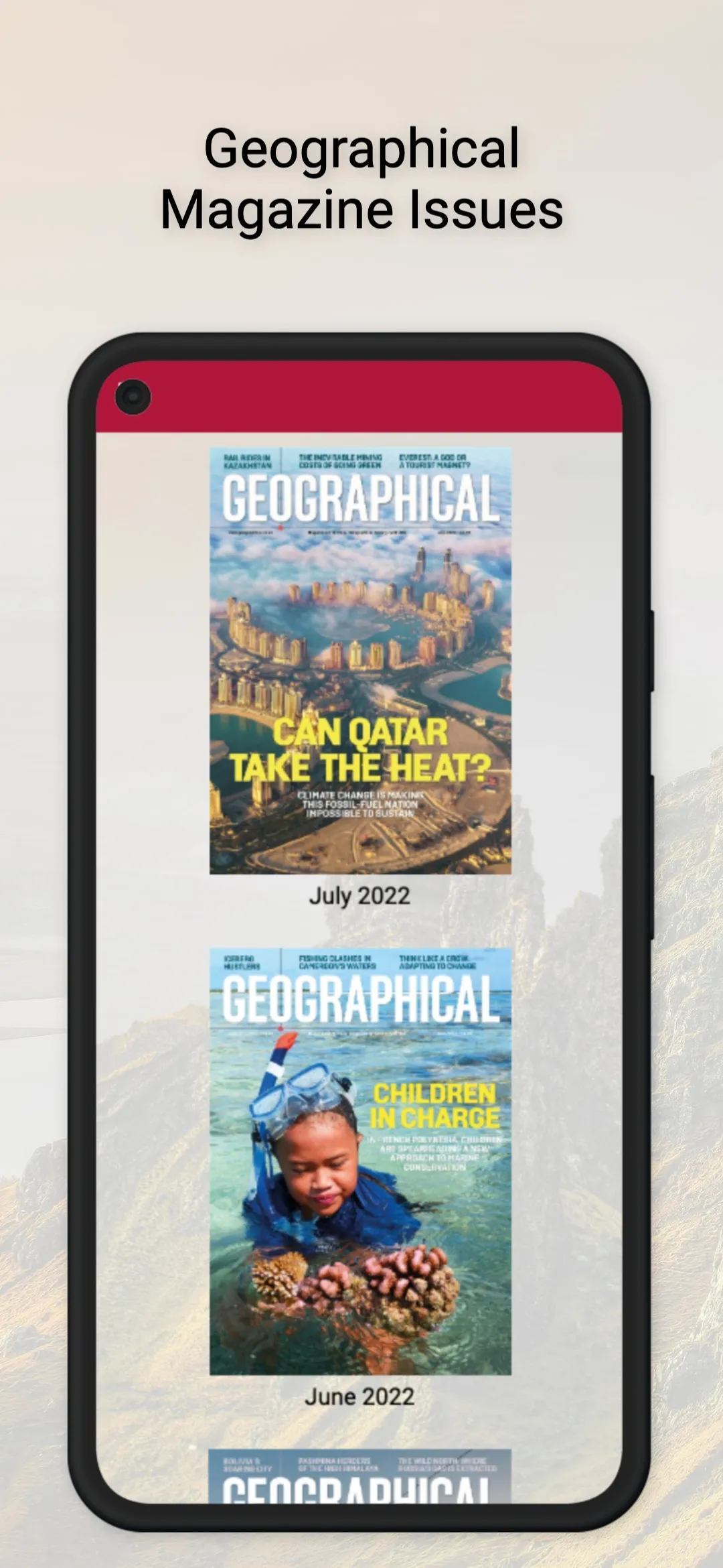 Geographical Magazine | Indus Appstore | Screenshot