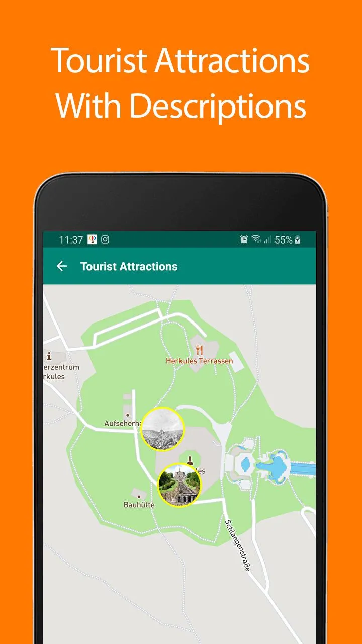 Kassel Offline Map and Travel  | Indus Appstore | Screenshot