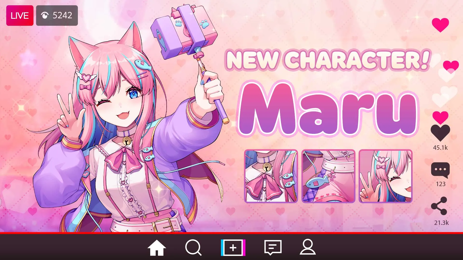 Merge Girls : Idle RPG | Indus Appstore | Screenshot