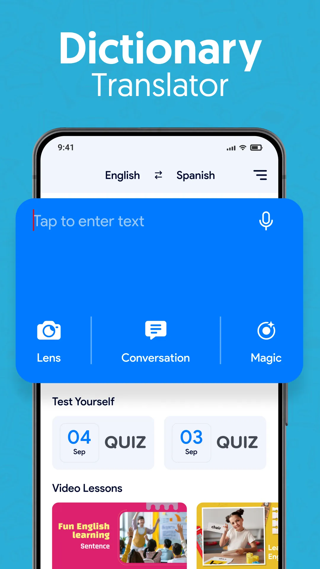 English Dictionary Translator | Indus Appstore | Screenshot