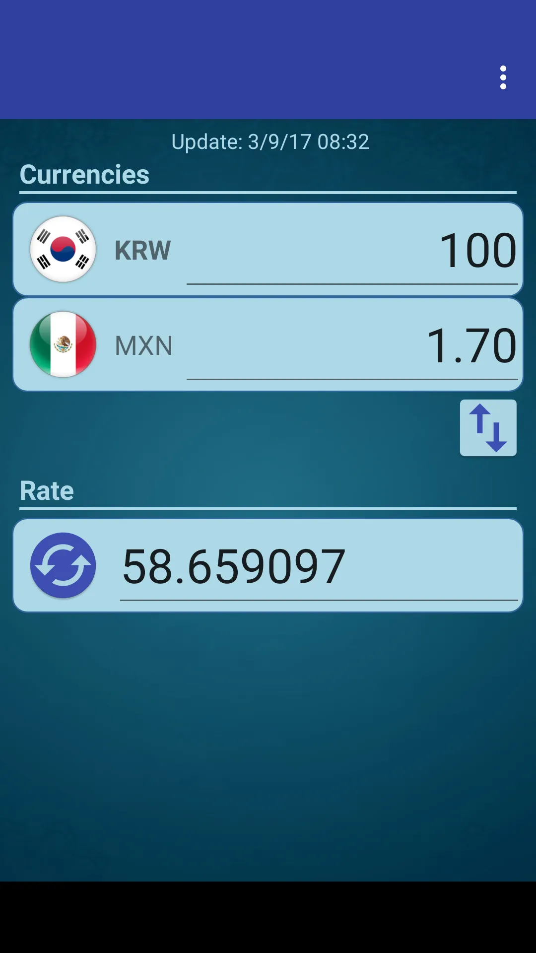 S Korea Won x Mexican Peso | Indus Appstore | Screenshot