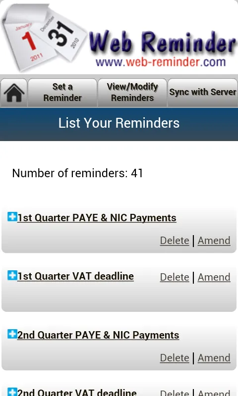 Phone Reminder | Indus Appstore | Screenshot