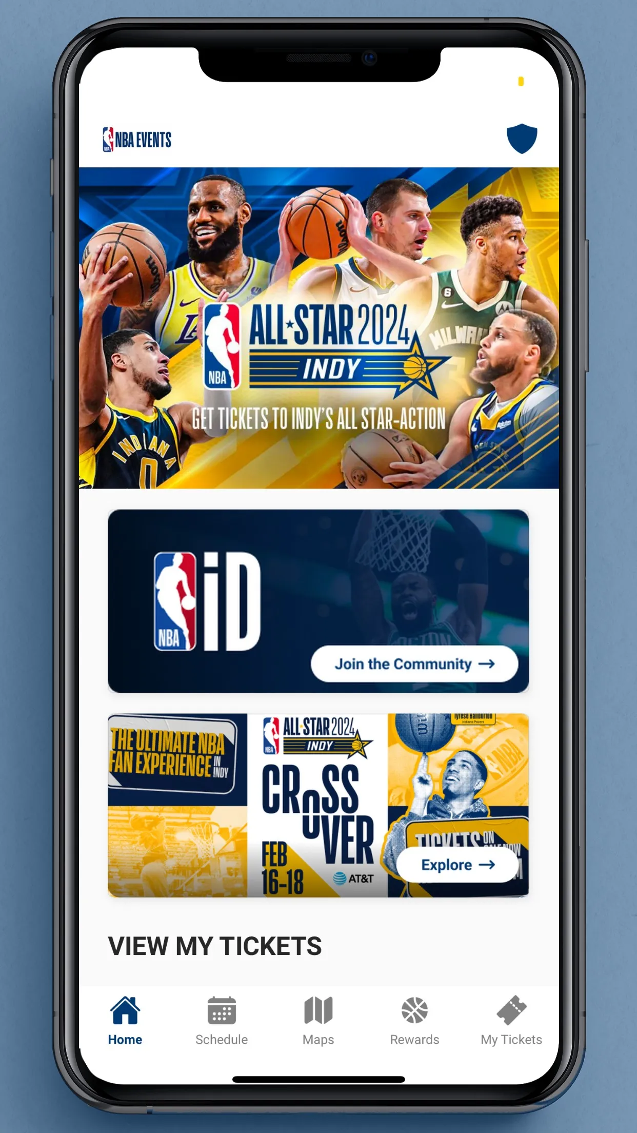 NBA Events | Indus Appstore | Screenshot