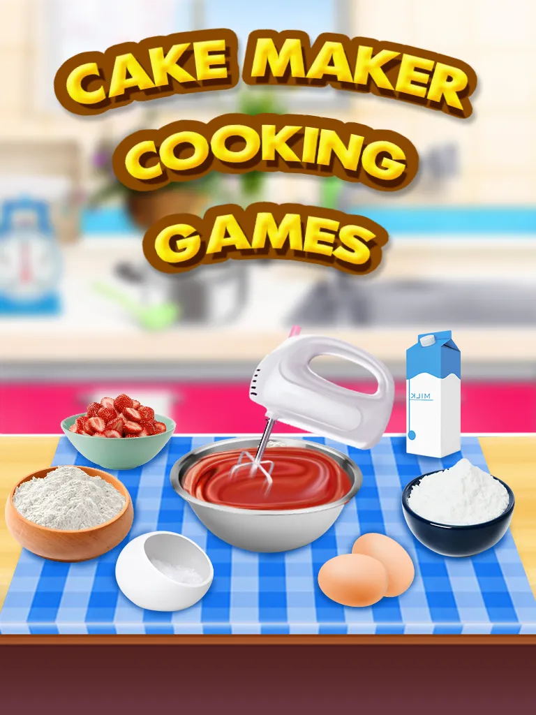 Cake Cooking Maker Games | Indus Appstore | Screenshot