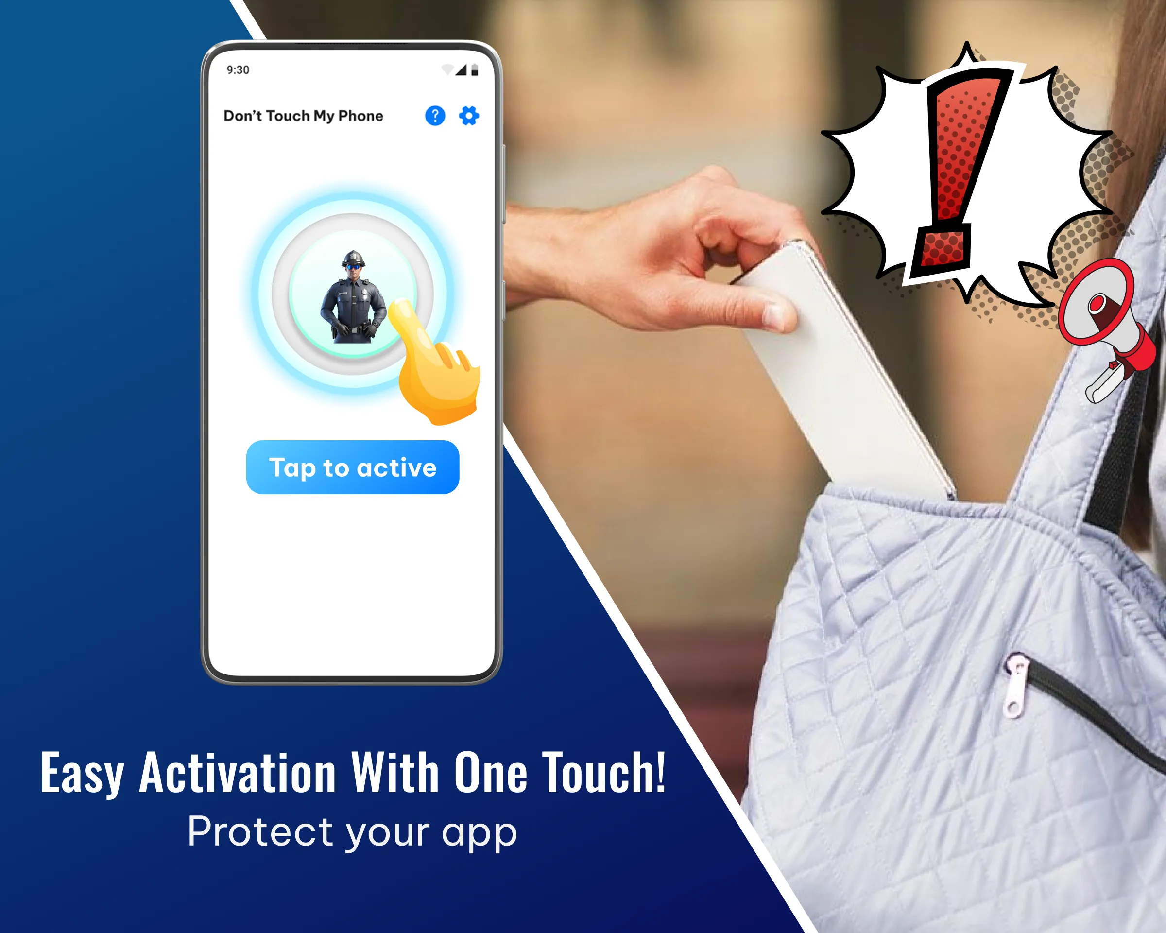 Anti Theft Phone Alarm - Alert | Indus Appstore | Screenshot