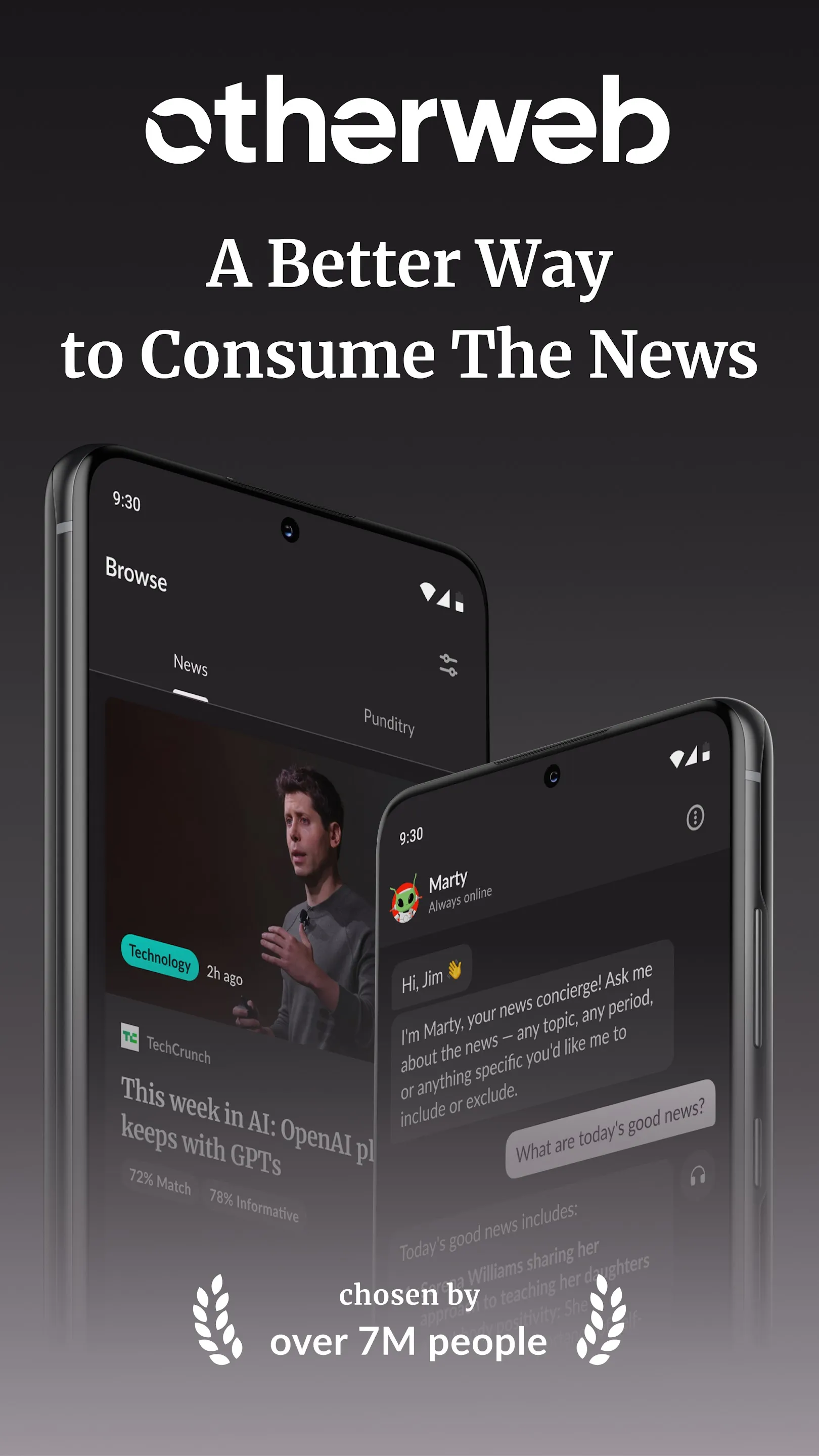 Otherweb: real news, no junk | Indus Appstore | Screenshot